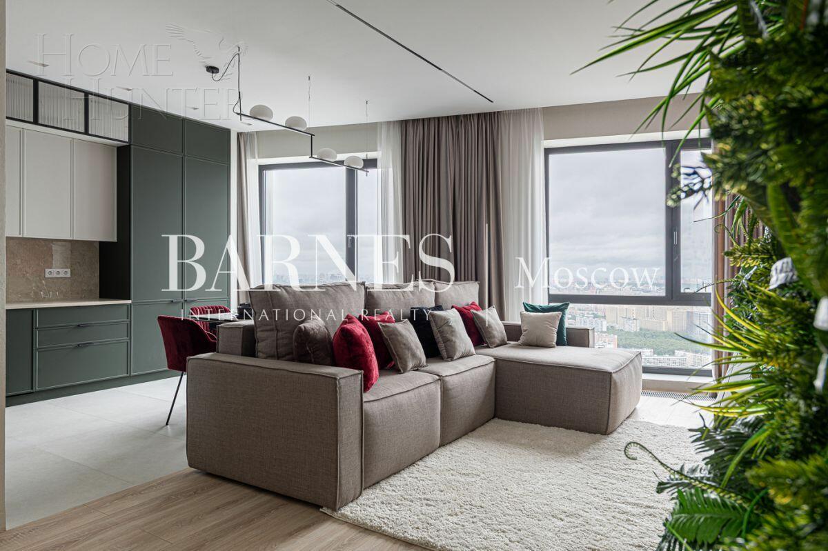 4-КОМН. КВАРТИРА С ОТДЕЛКОЙ 114.7 М² НА 56 ЭТАЖЕ