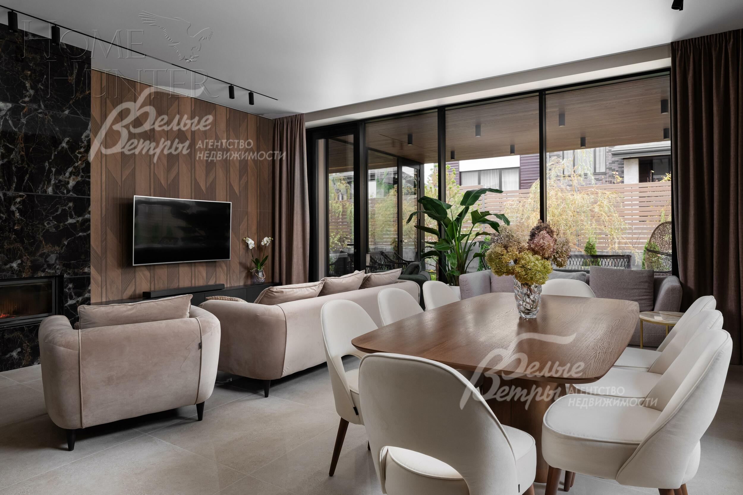 2-этажный коттедж 356 м² с отделкой