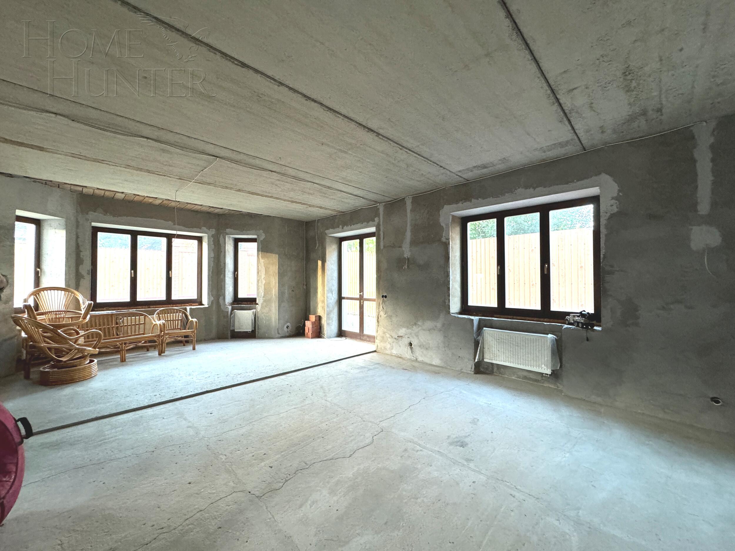 2-этажный коттедж 550 м² без отделки