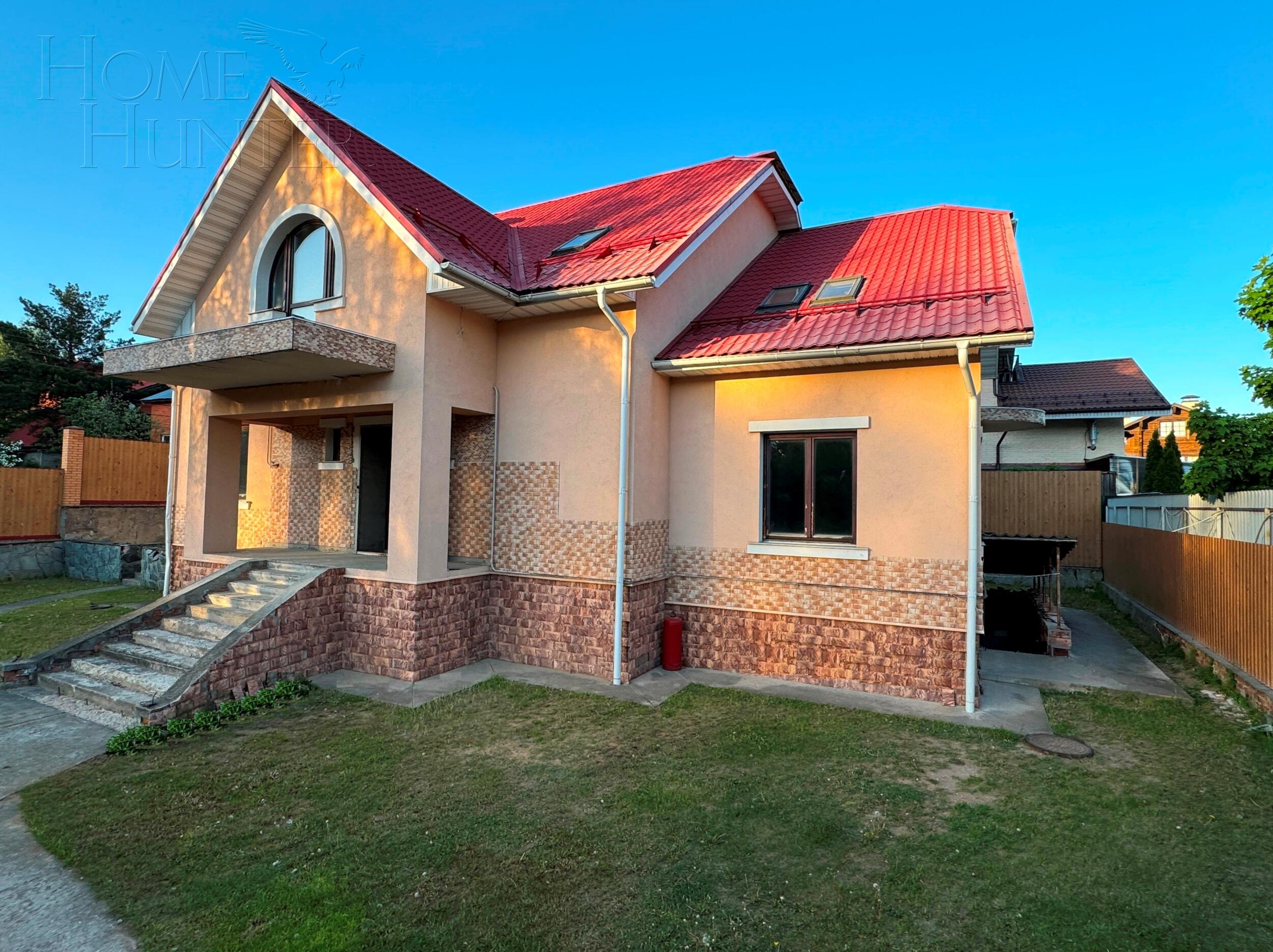 2-этажный коттедж 550 м² без отделки