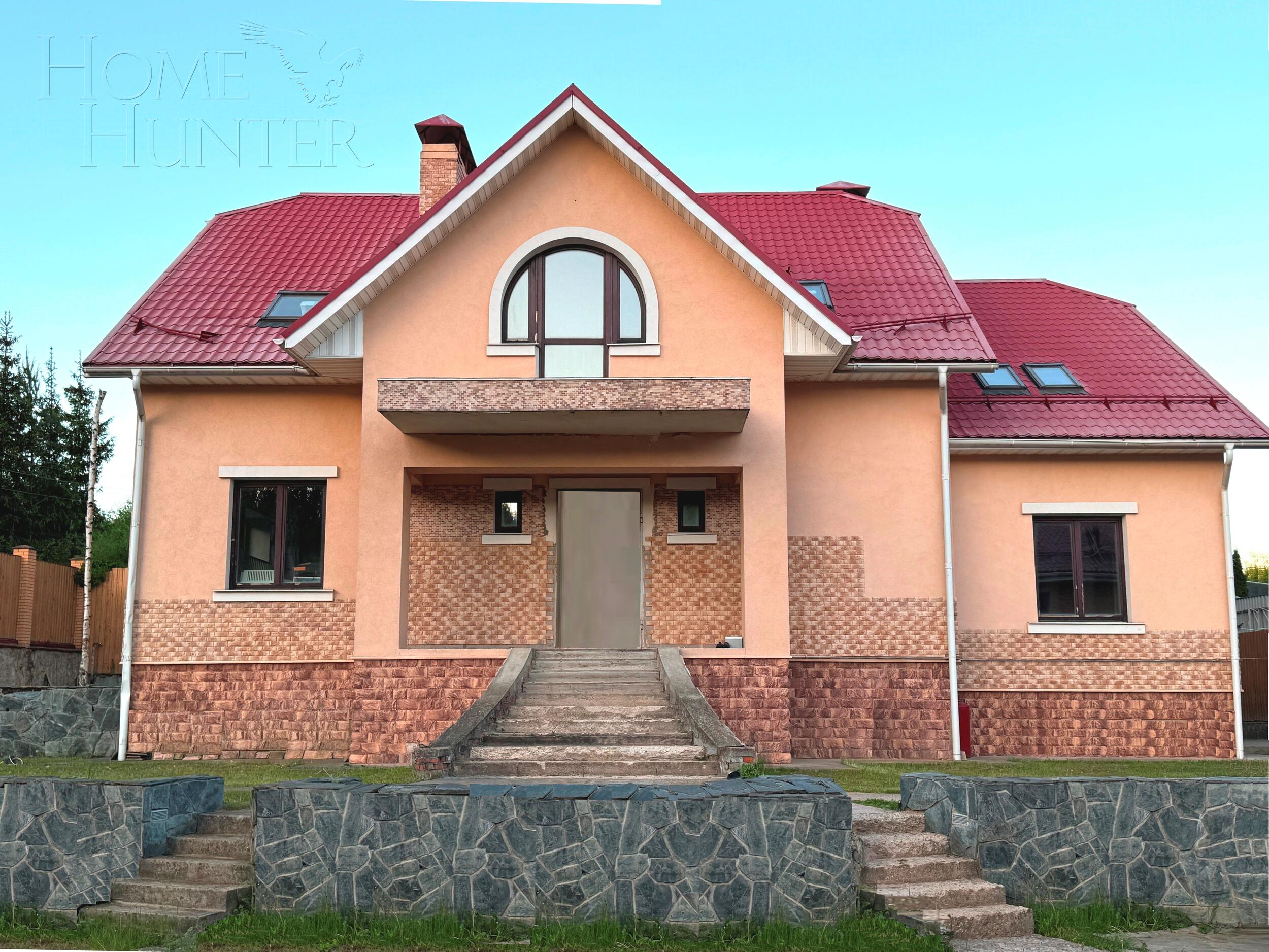 2-этажный коттедж 550 м² без отделки