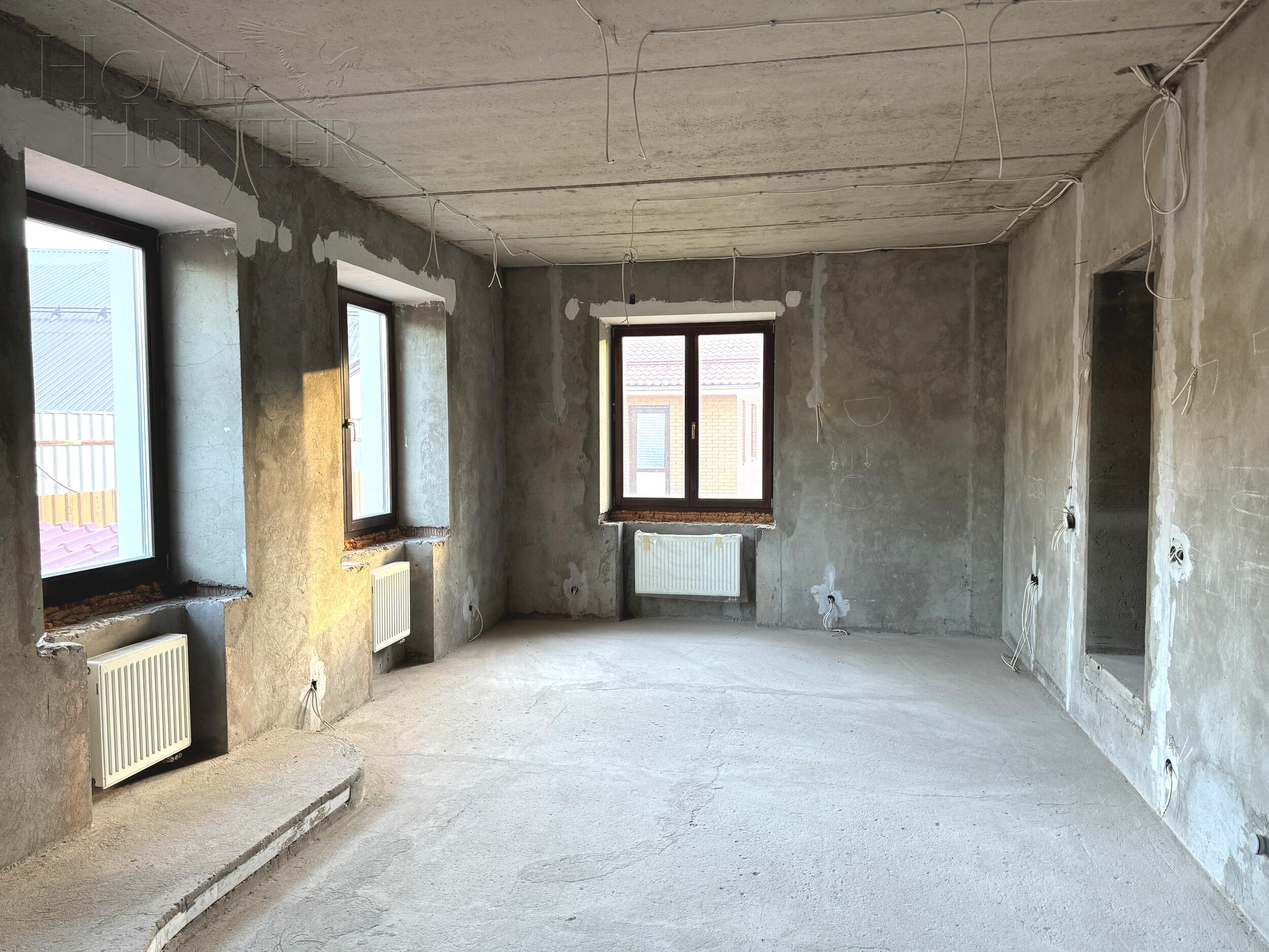 2-этажный коттедж 550 м² без отделки