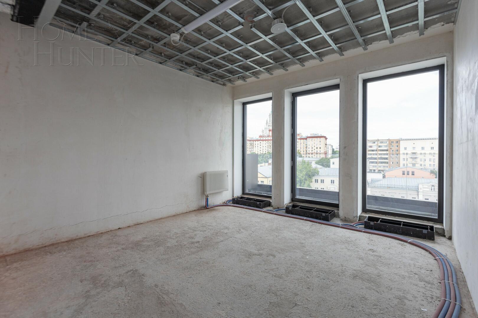 6-КОМН. АПАРТАМЕНТЫ БЕЗ ОТДЕЛКИ 261.4 М² НА 5 ЭТАЖЕ