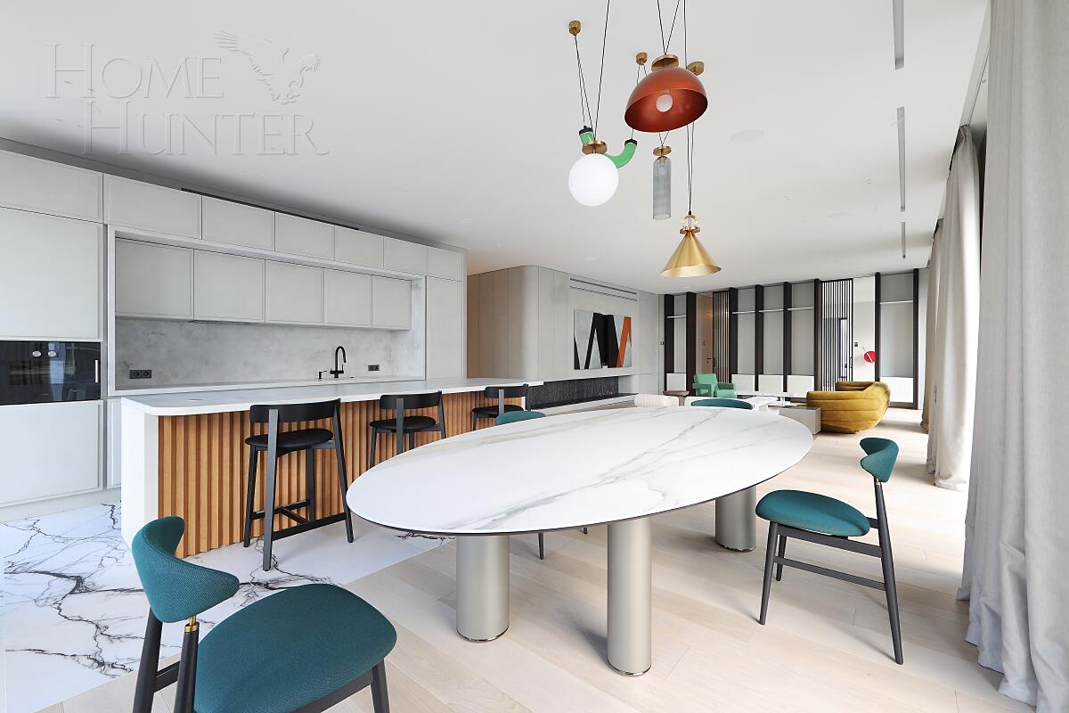 5-КОМН. КВАРТИРА С ОТДЕЛКОЙ 296 М² НА 35 ЭТАЖЕ