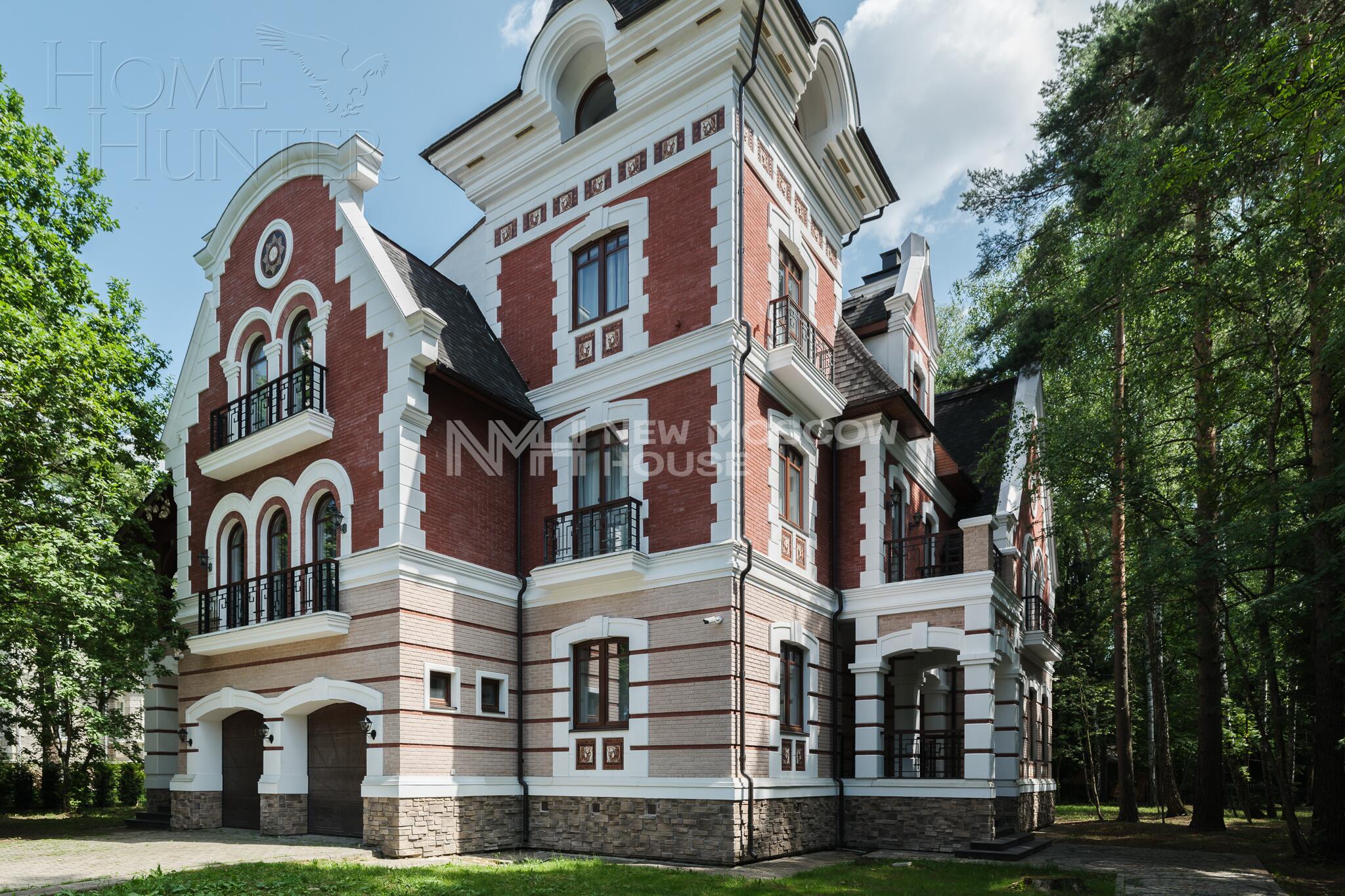 2-этажный коттедж 702 м² с отделкой