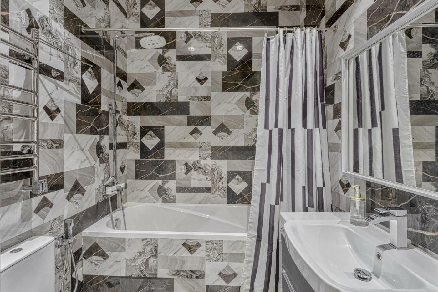 3-КОМН. КВАРТИРА С ОТДЕЛКОЙ 96 М² НА 30 ЭТАЖЕ