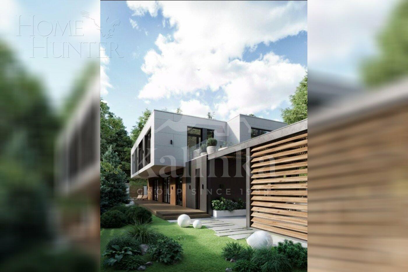 2-этажный коттедж 400 м² без отделки