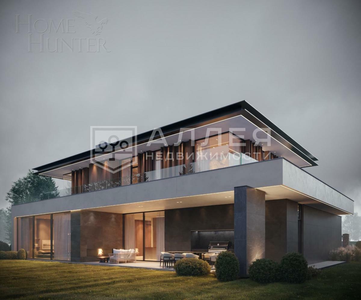 2-этажный коттедж 478 м² без отделки