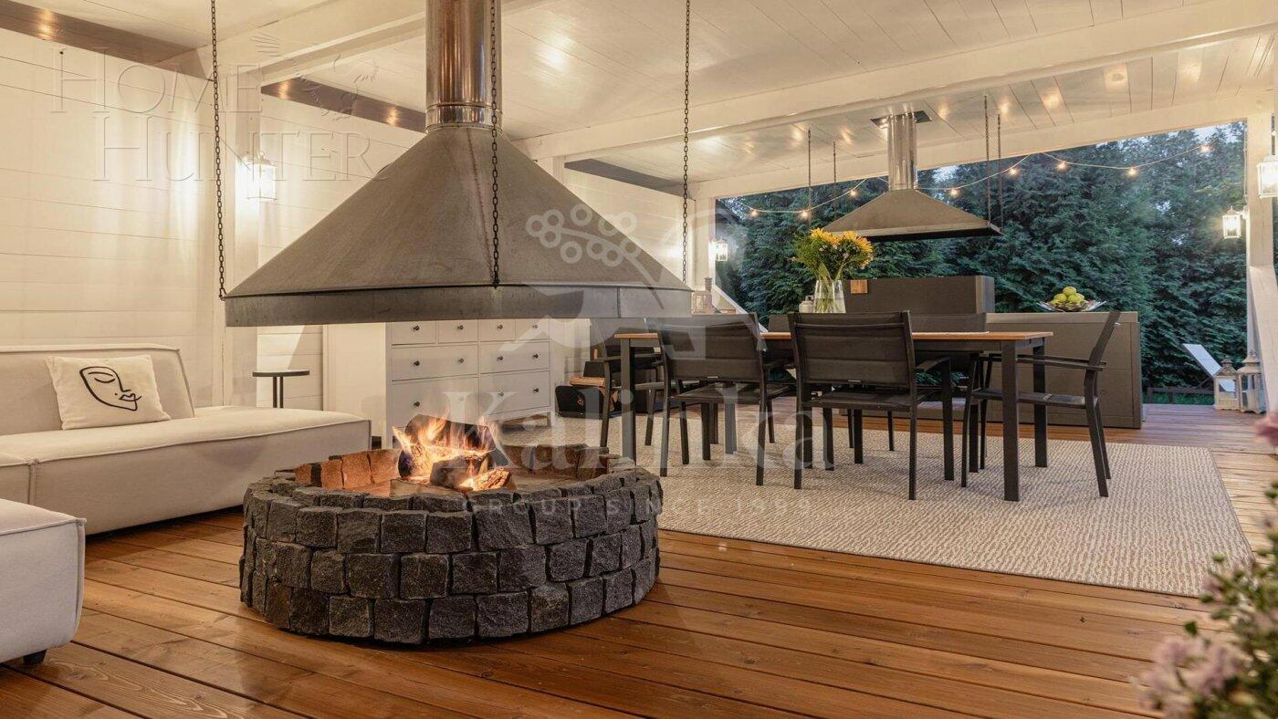 2-этажный коттедж 400 м² с отделкой