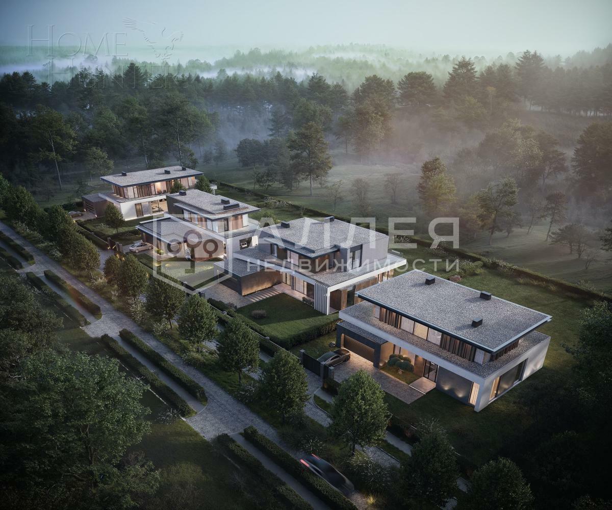 2-этажный коттедж 478 м² без отделки