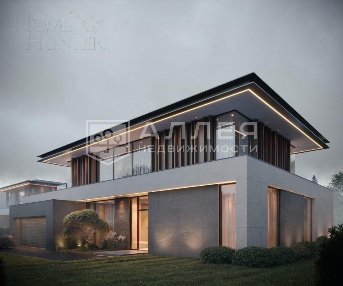 2-этажный коттедж 478 м² без отделки