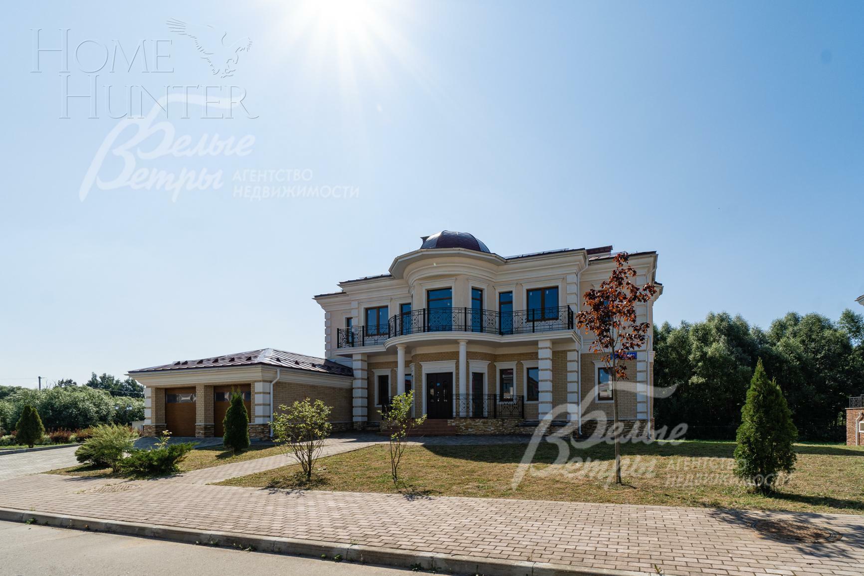 2-этажный коттедж 855 м² без отделки