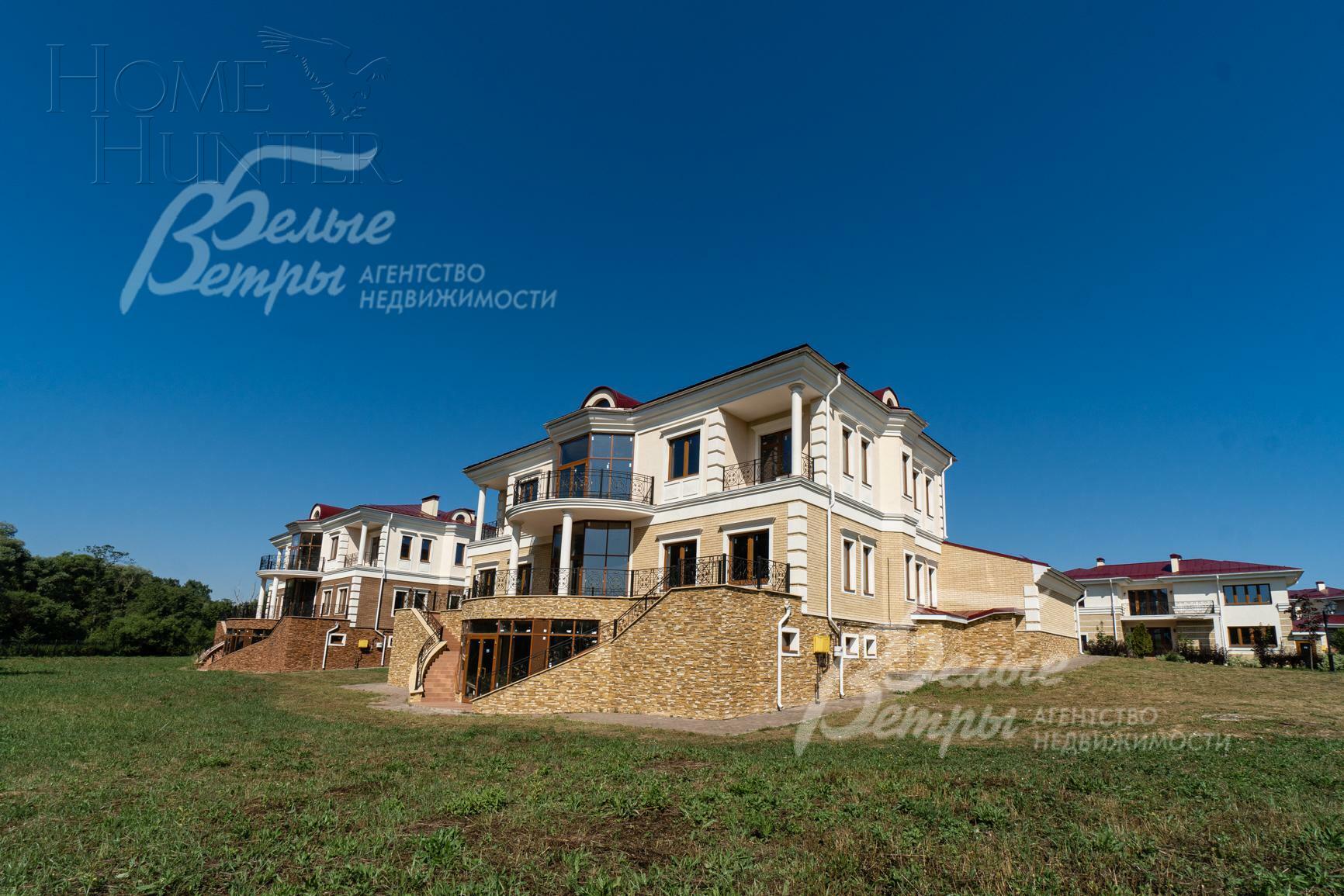 2-этажный коттедж 855 м² без отделки