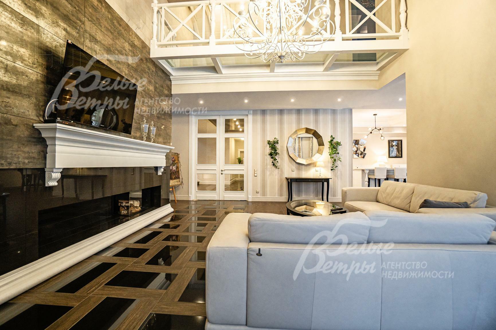 2-этажный коттедж 823 м² с отделкой