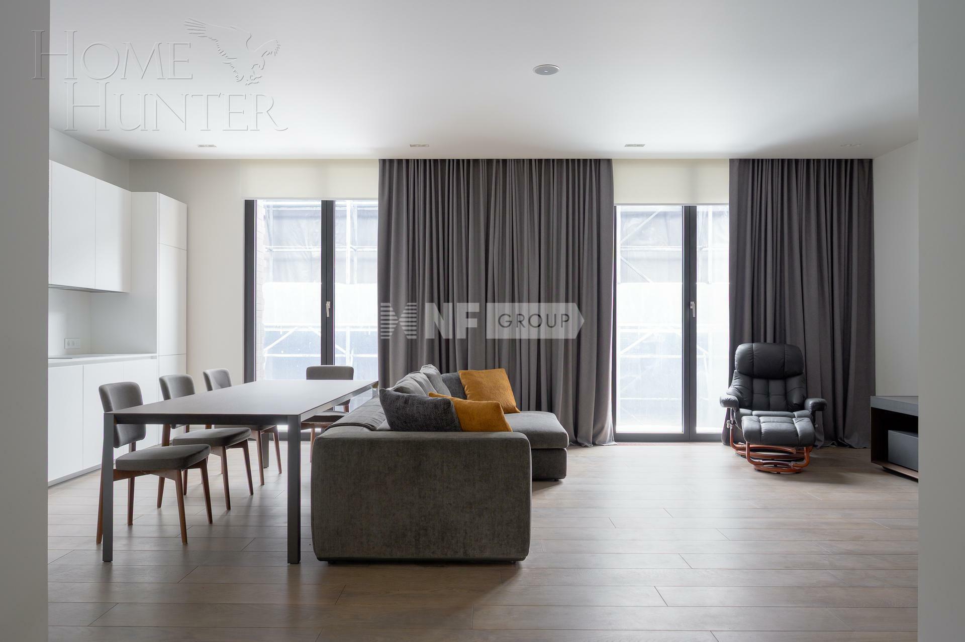 3-КОМН. АПАРТАМЕНТЫ С ОТДЕЛКОЙ 112.8 М² НА 3 ЭТАЖЕ