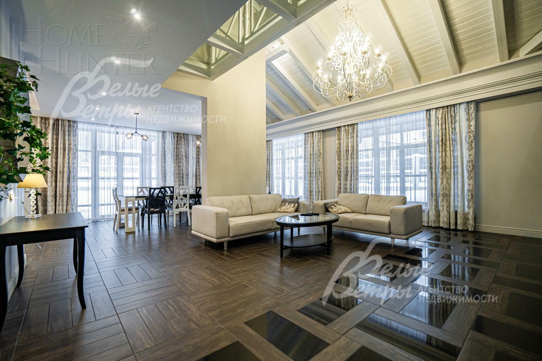 2-этажный коттедж 823 м² с отделкой