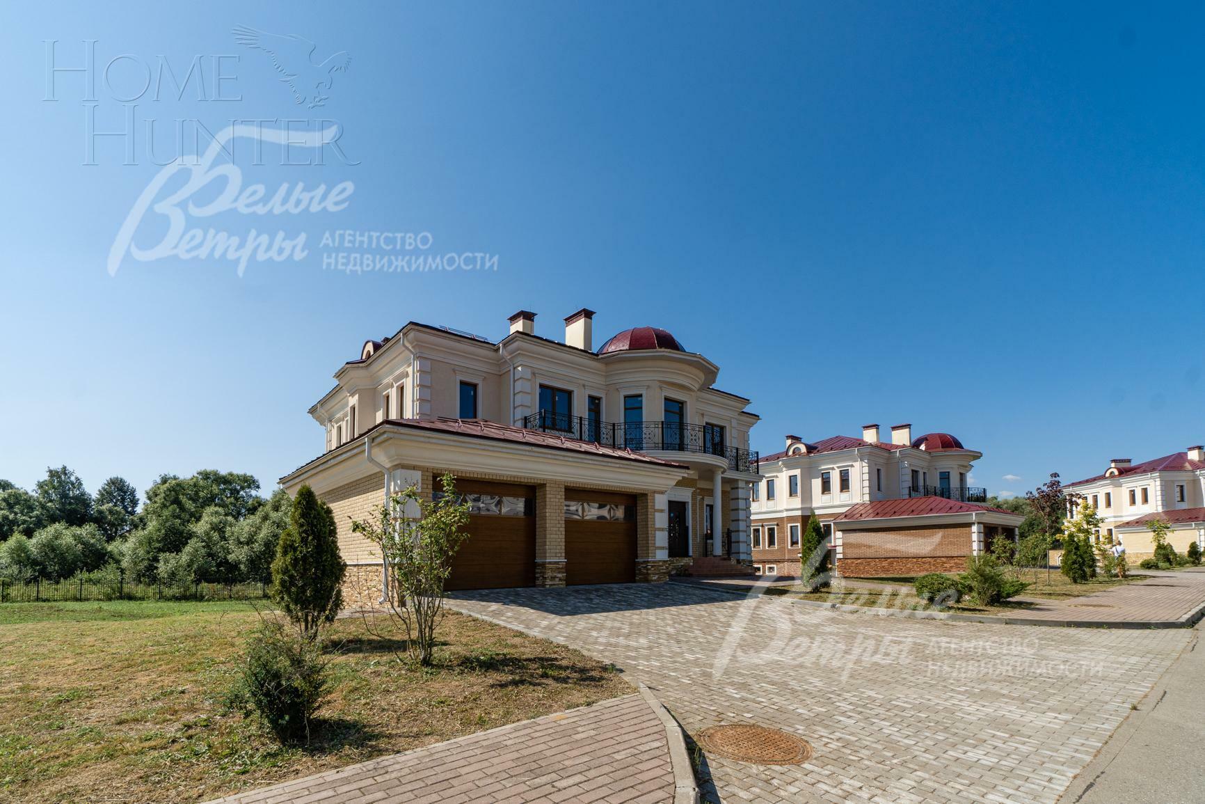 2-этажный коттедж 855 м² без отделки