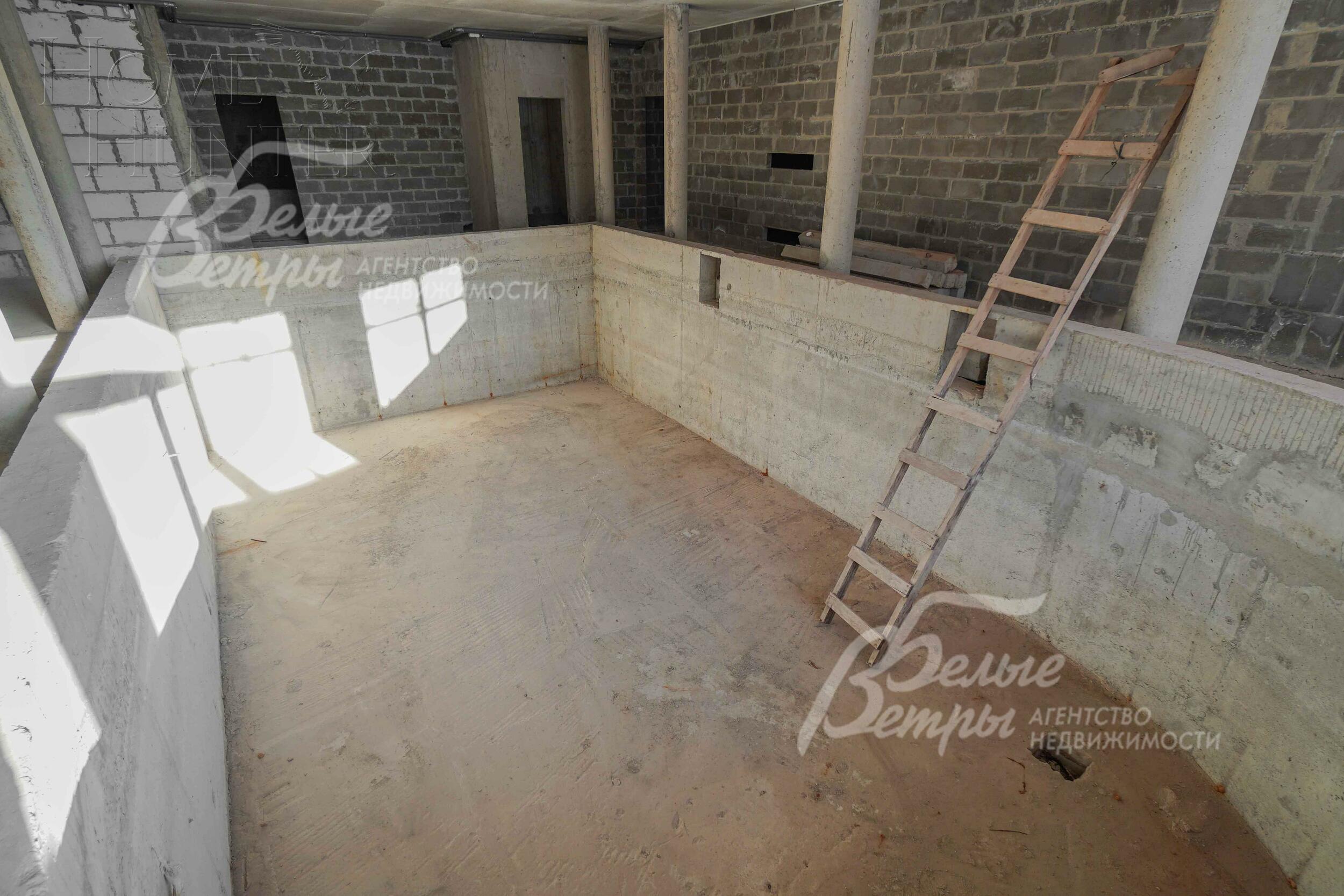 2-этажный коттедж 855 м² без отделки