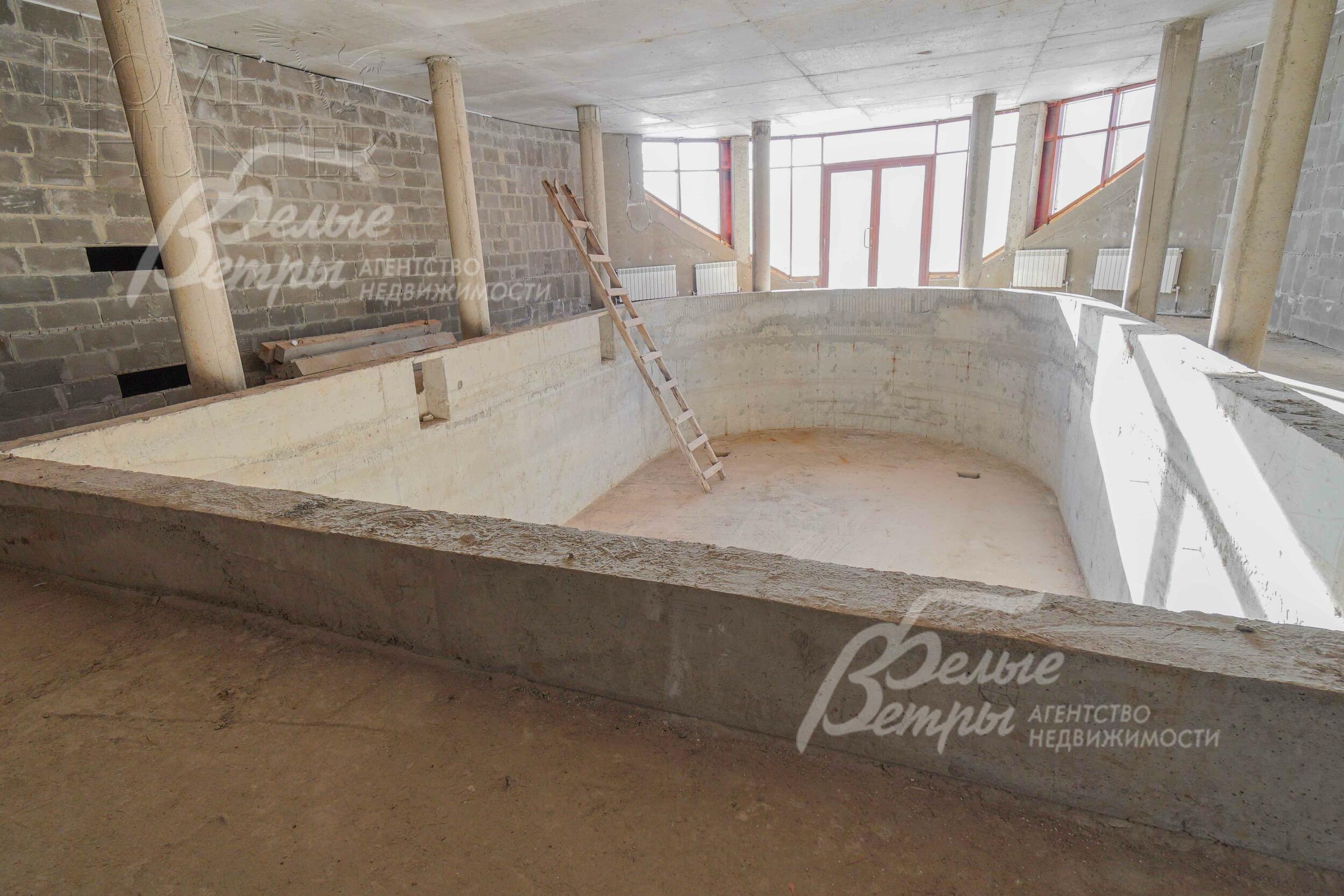 2-этажный коттедж 855 м² без отделки