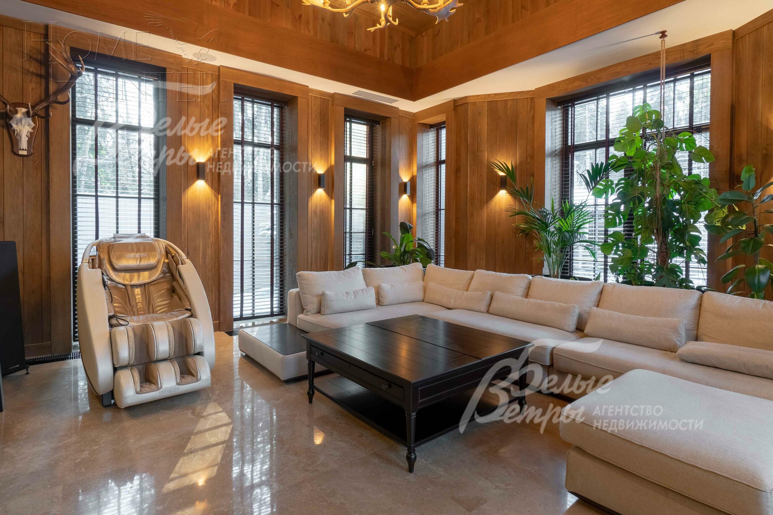 2-этажный коттедж 1 150 м² с отделкой