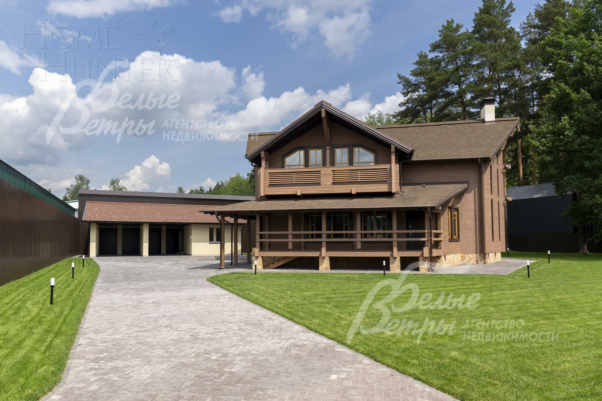 2-этажный коттедж 413.7 м² с отделкой