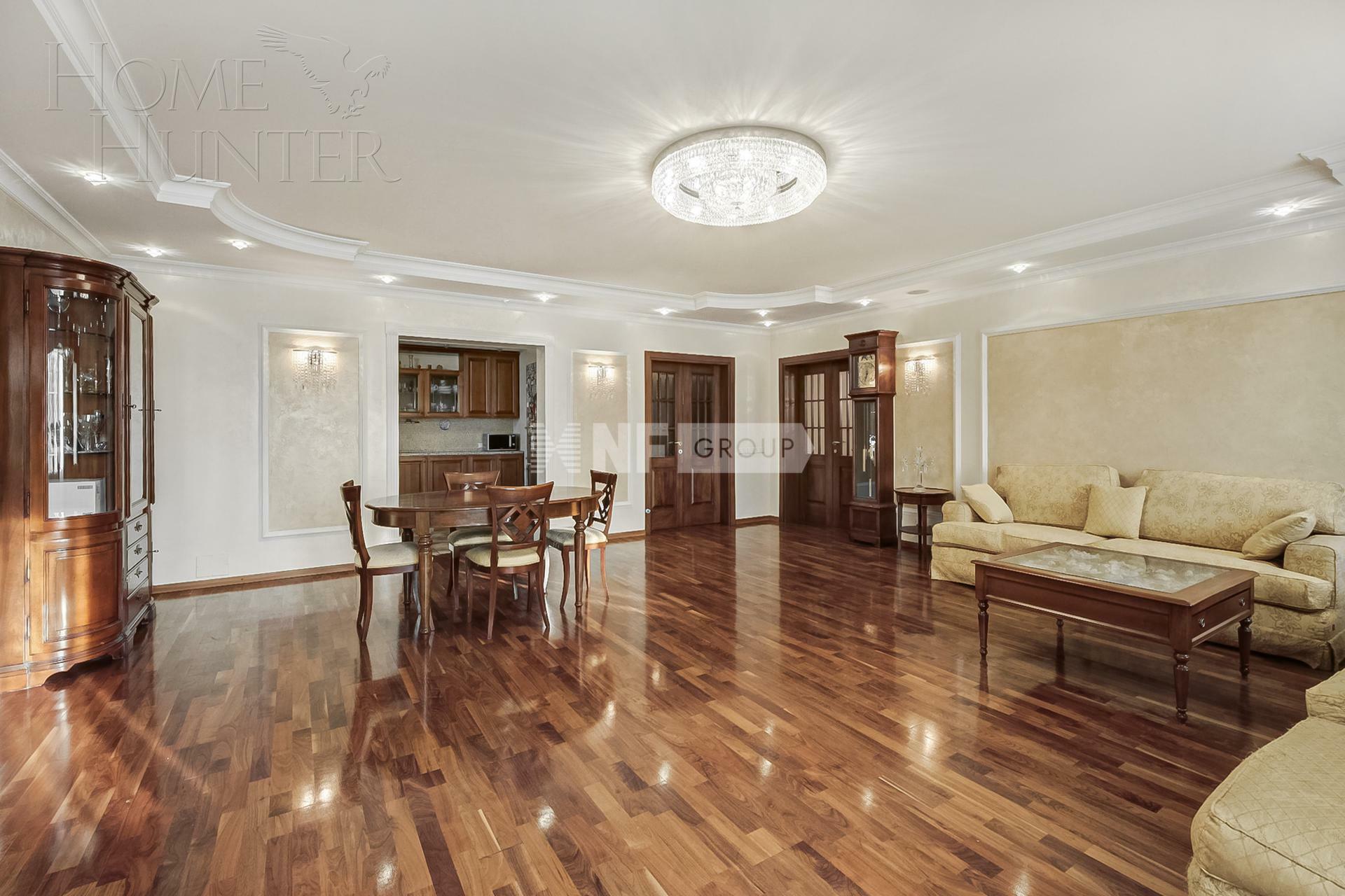 5-КОМН. ПЕНТХАУС С ОТДЕЛКОЙ 326 М² НА 17 ЭТАЖЕ