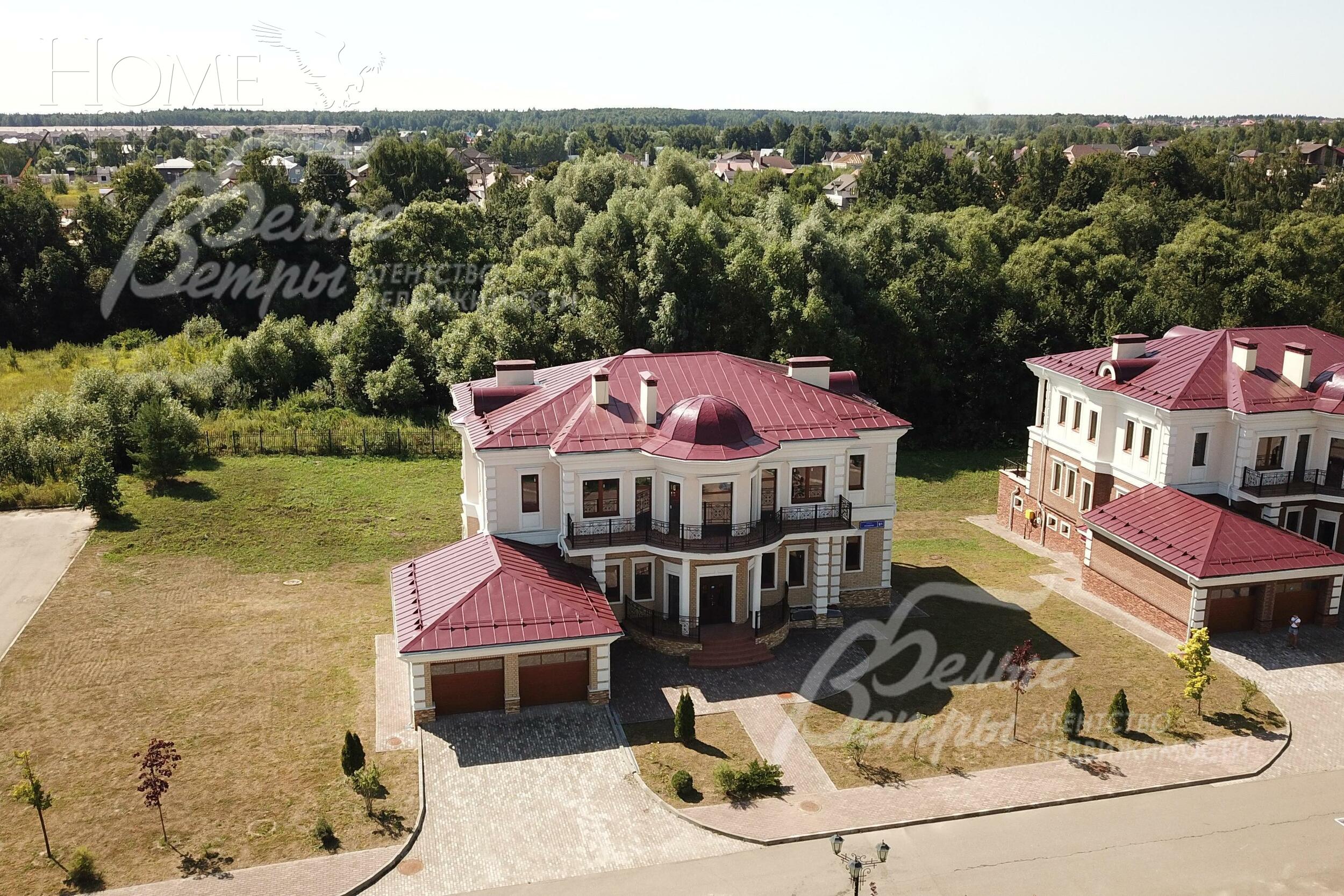 2-этажный коттедж 855 м² без отделки