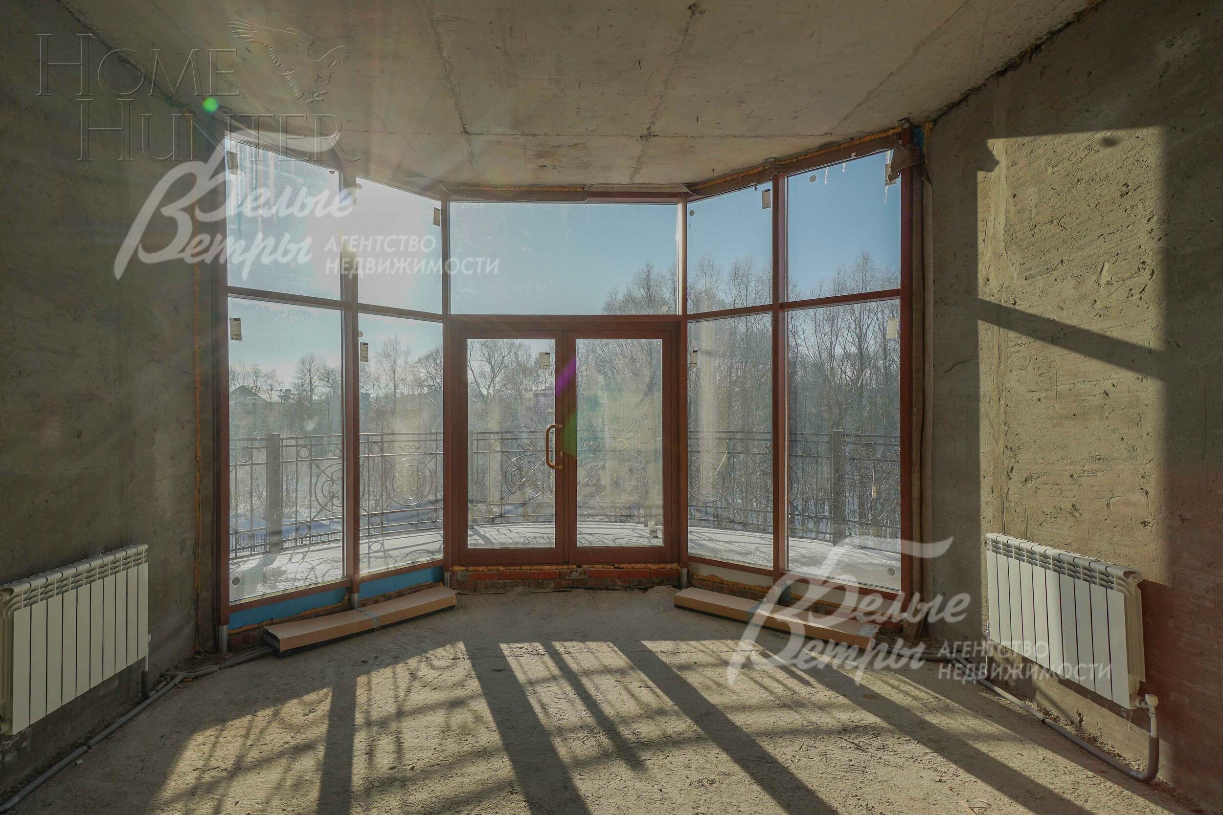 2-этажный коттедж 855 м² без отделки