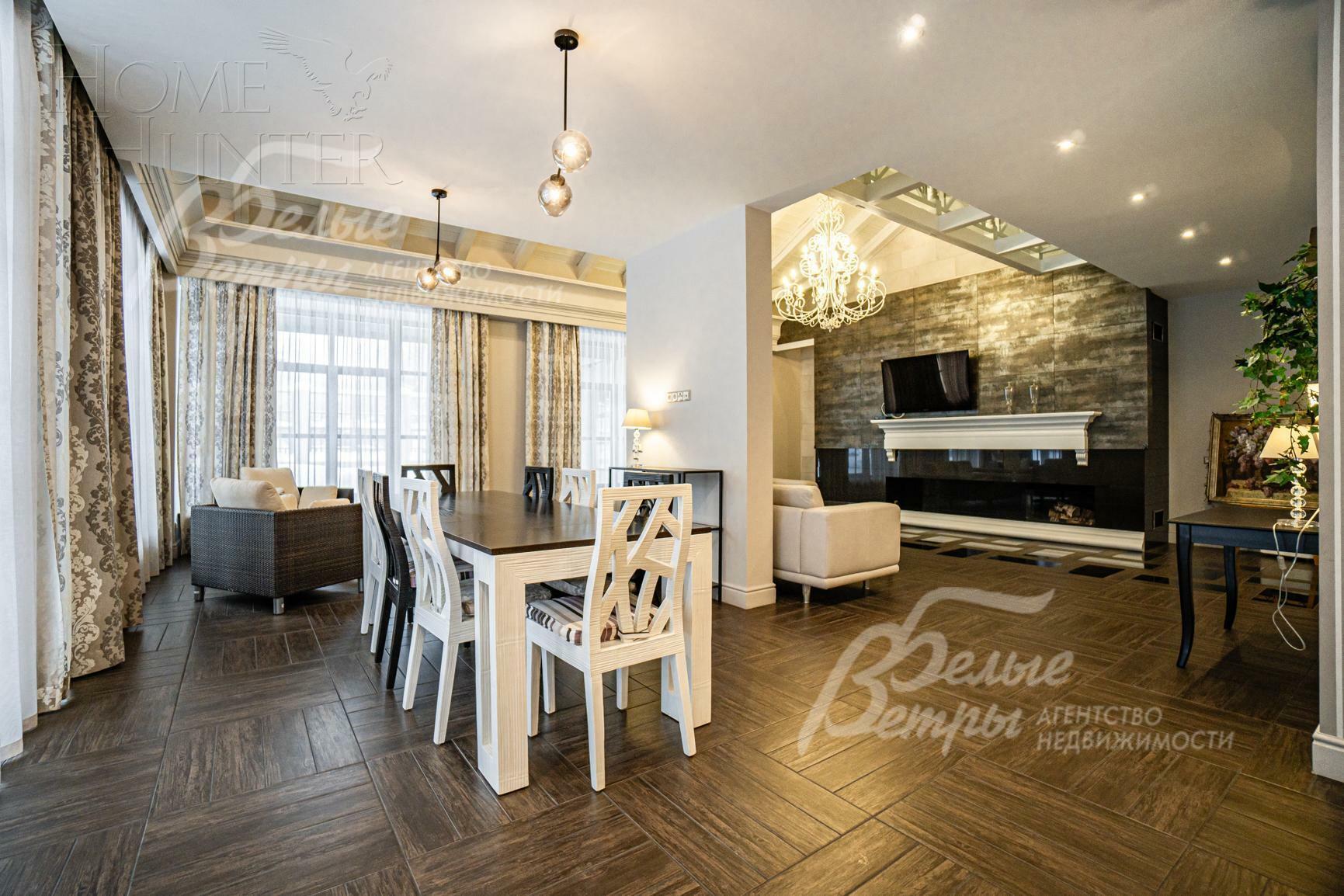 2-этажный коттедж 823 м² с отделкой