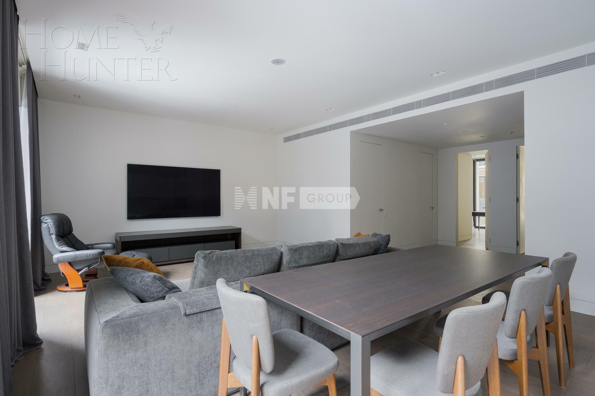 3-КОМН. АПАРТАМЕНТЫ С ОТДЕЛКОЙ 112.8 М² НА 3 ЭТАЖЕ