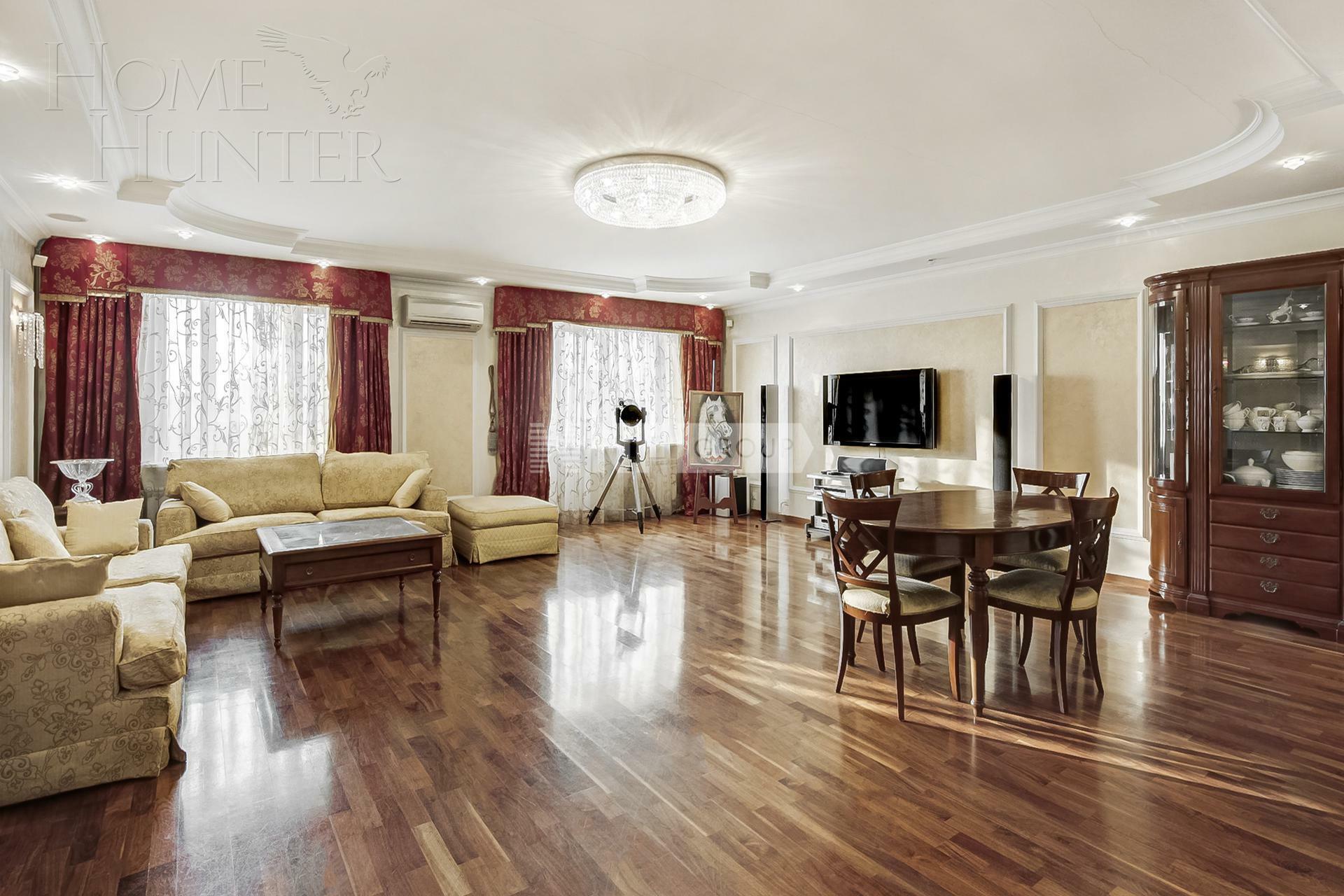 5-КОМН. ПЕНТХАУС С ОТДЕЛКОЙ 326 М² НА 17 ЭТАЖЕ