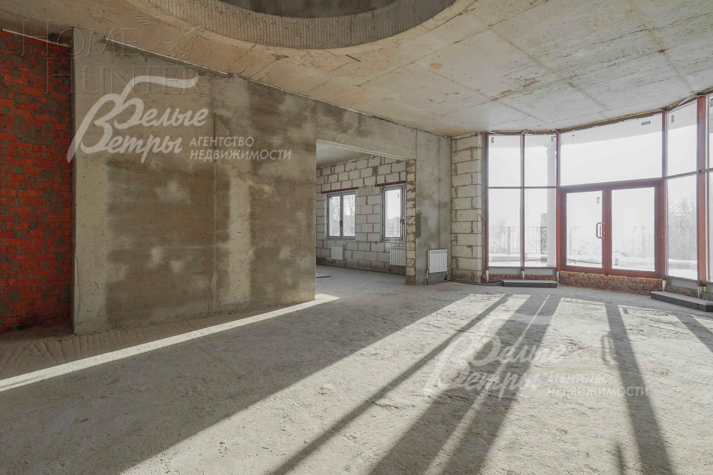 2-этажный коттедж 855 м² без отделки