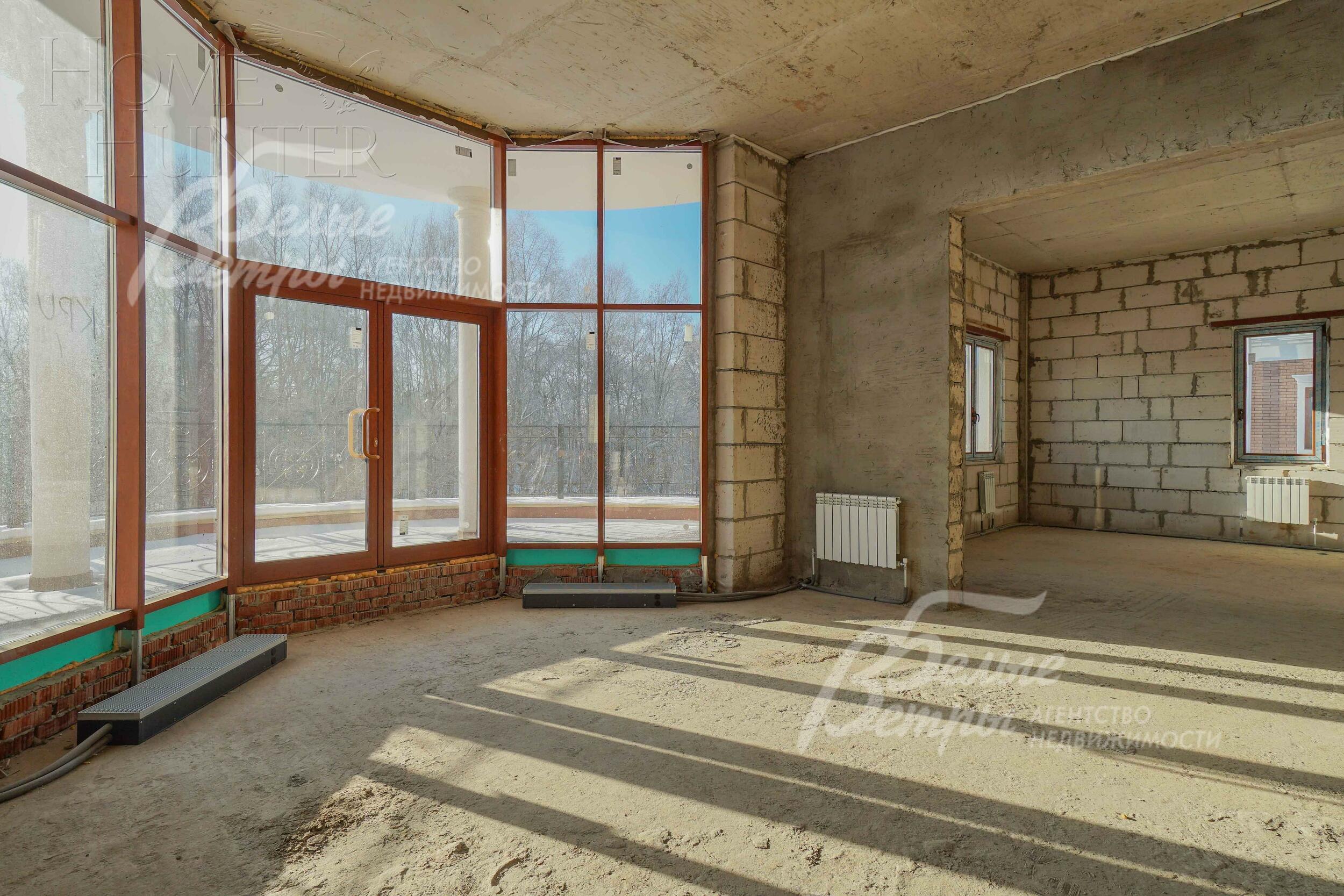 2-этажный коттедж 855 м² без отделки