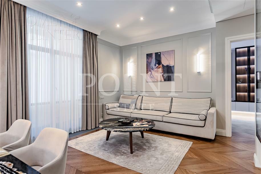 3-КОМН. КВАРТИРА С ОТДЕЛКОЙ 125 М² НА 4 ЭТАЖЕ