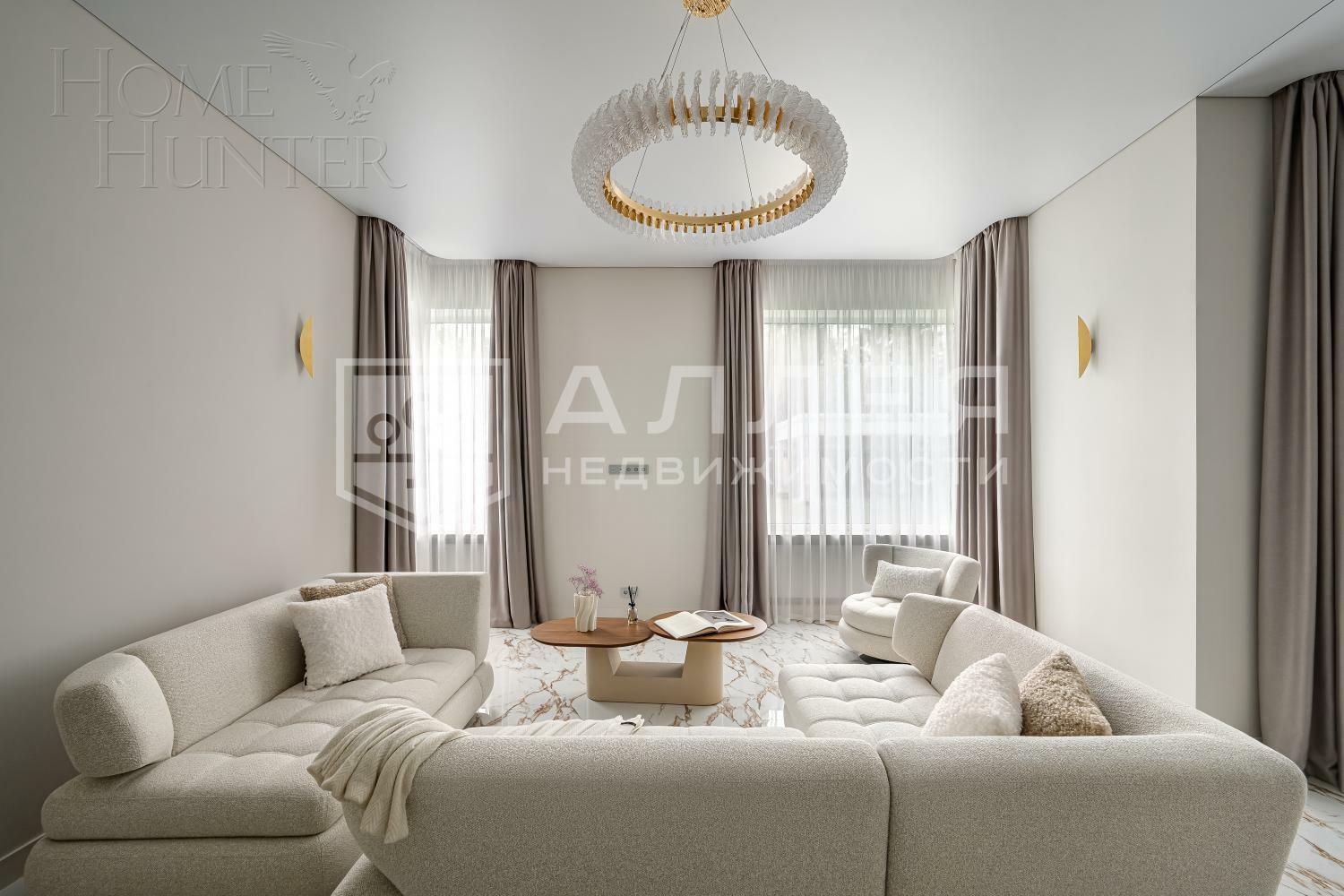 2-этажный коттедж 350 м² с отделкой