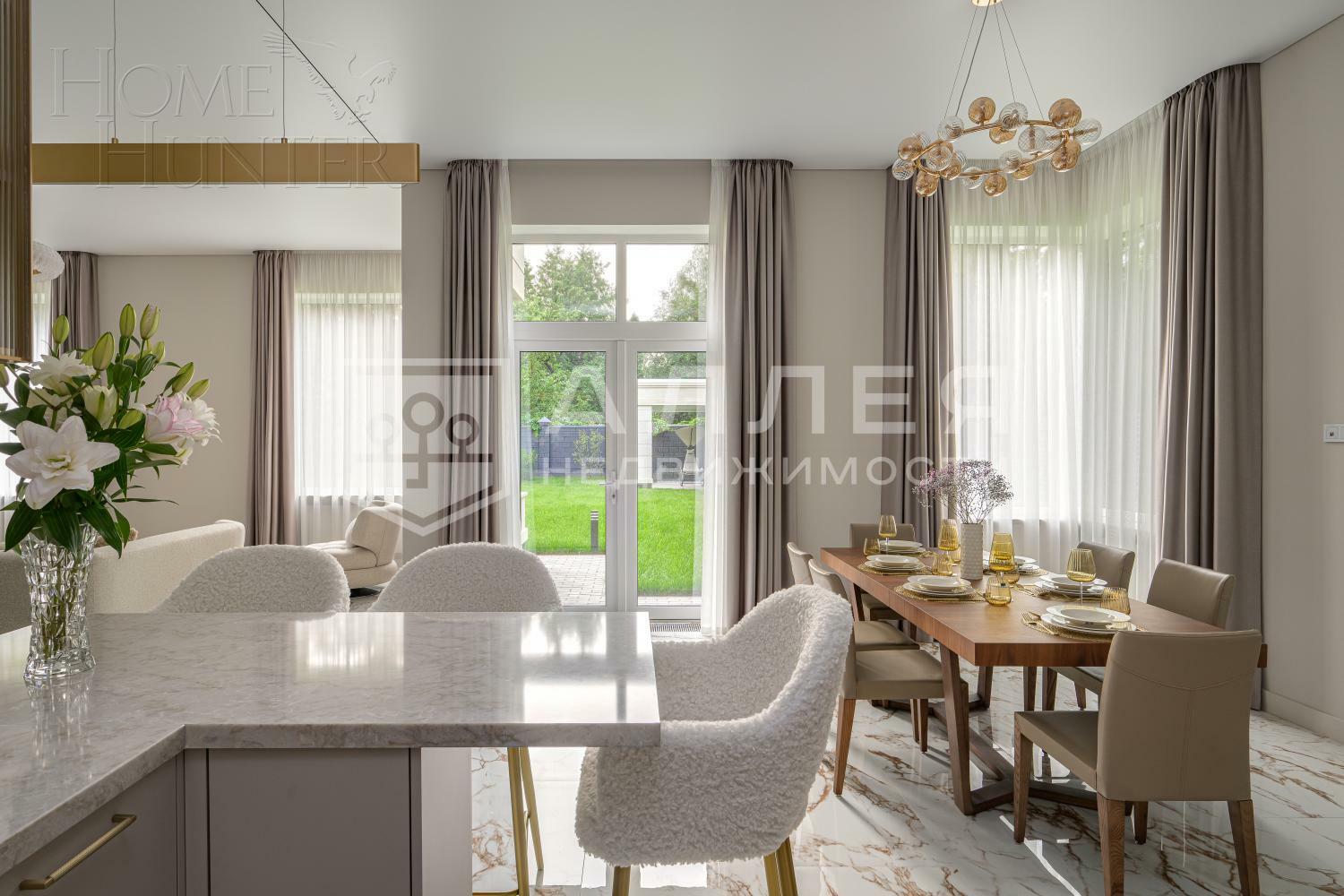 2-этажный коттедж 350 м² с отделкой