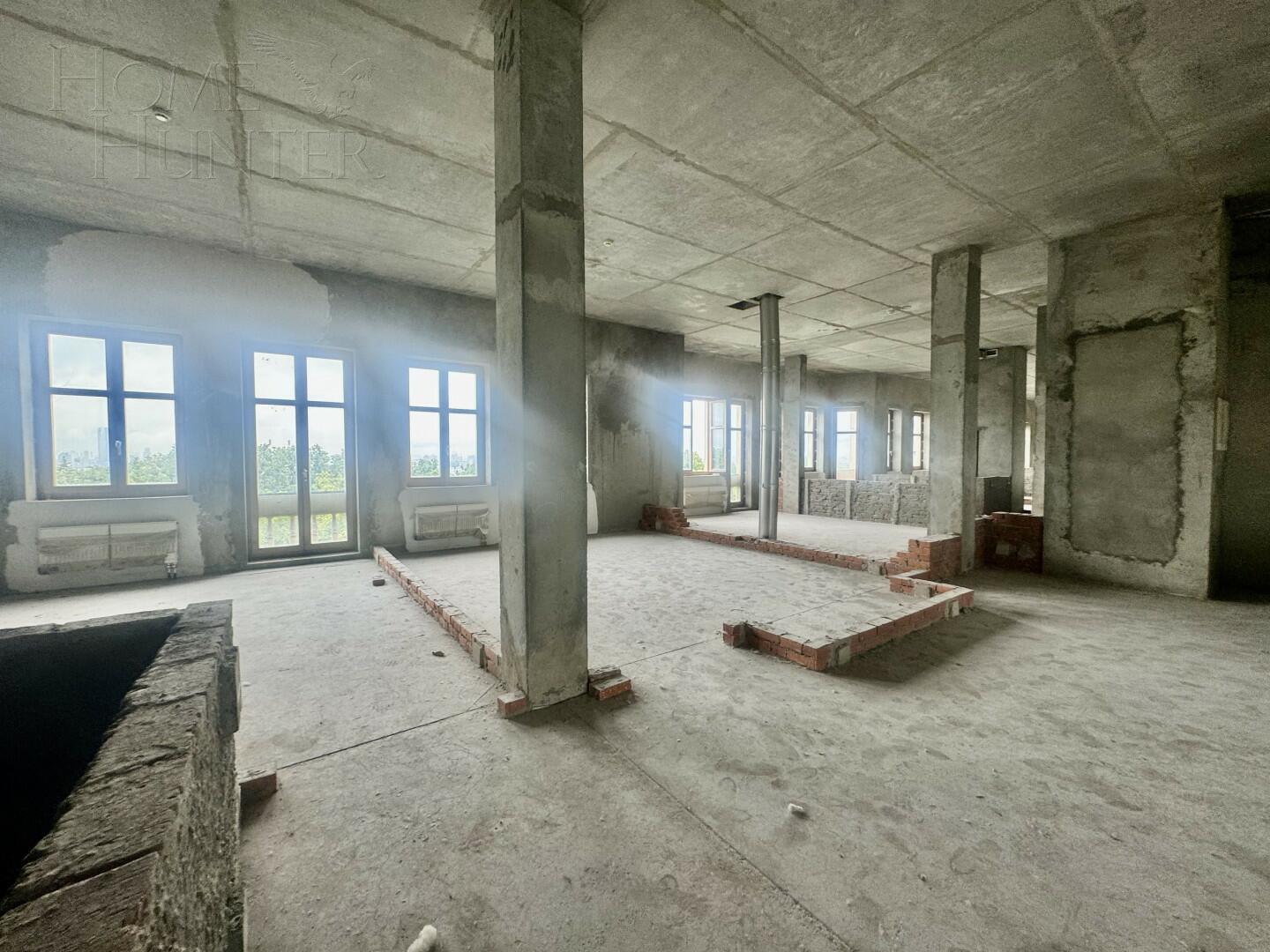 1-КОМН. ПЕНТХАУС БЕЗ ОТДЕЛКИ 524 М² НА 6 ЭТАЖЕ