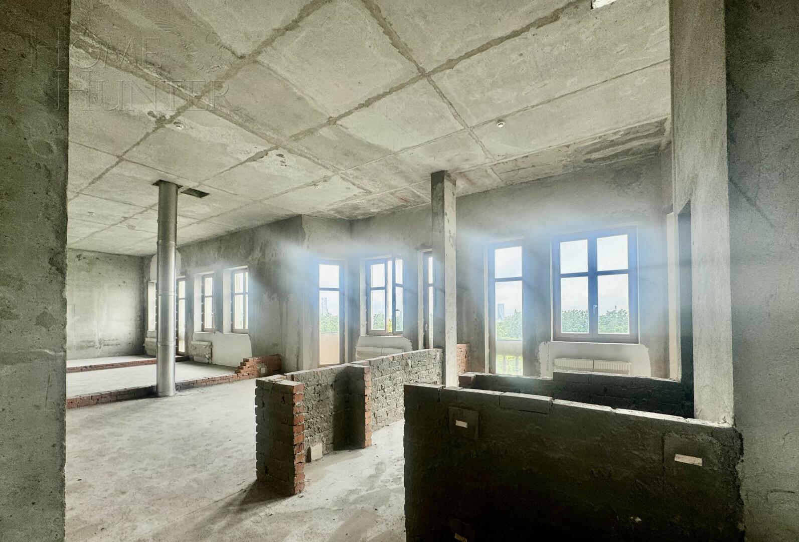 1-КОМН. ПЕНТХАУС БЕЗ ОТДЕЛКИ 524 М² НА 6 ЭТАЖЕ