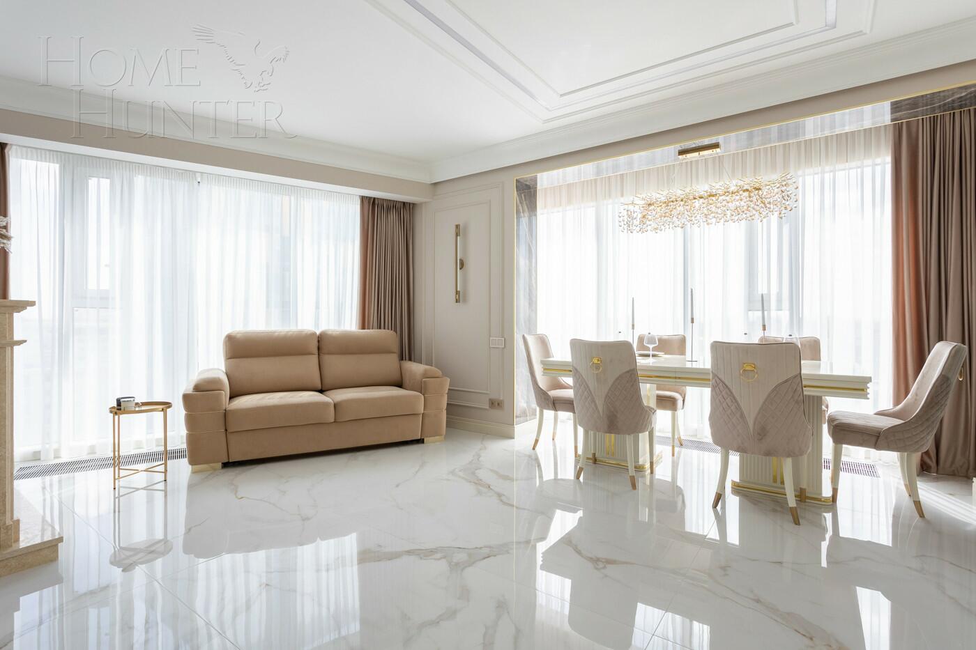 5-КОМН. КВАРТИРА С ОТДЕЛКОЙ 143 М² НА 15 ЭТАЖЕ