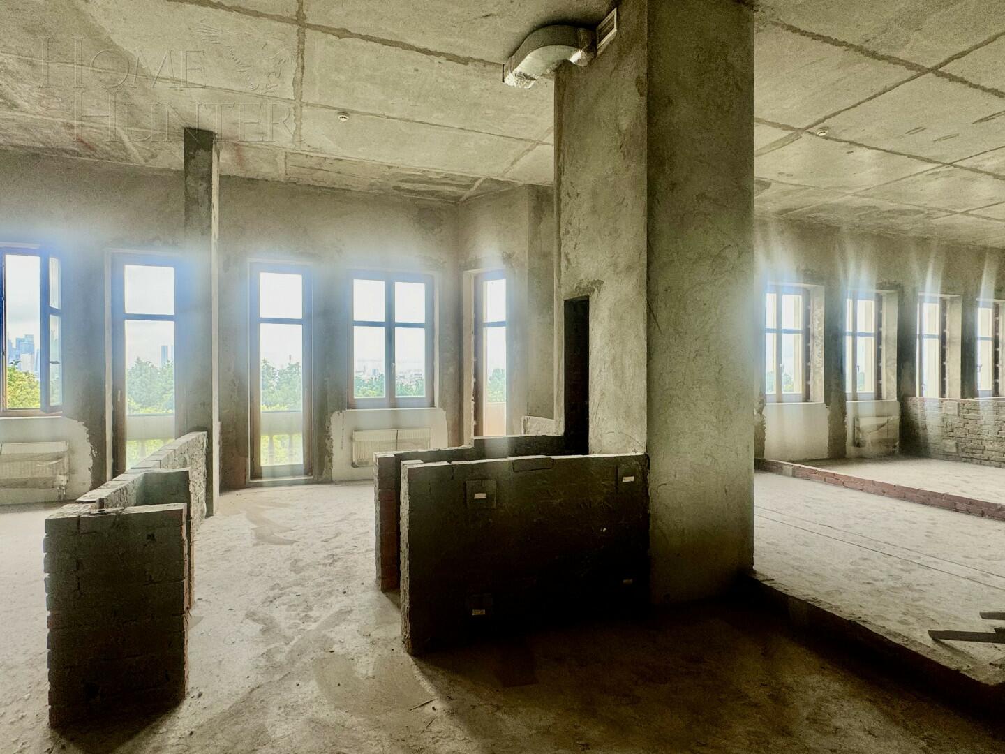 1-КОМН. ПЕНТХАУС БЕЗ ОТДЕЛКИ 524 М² НА 6 ЭТАЖЕ