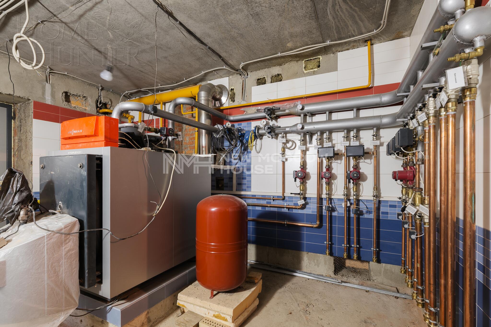 3-этажный коттедж 1 124 м² без отделки