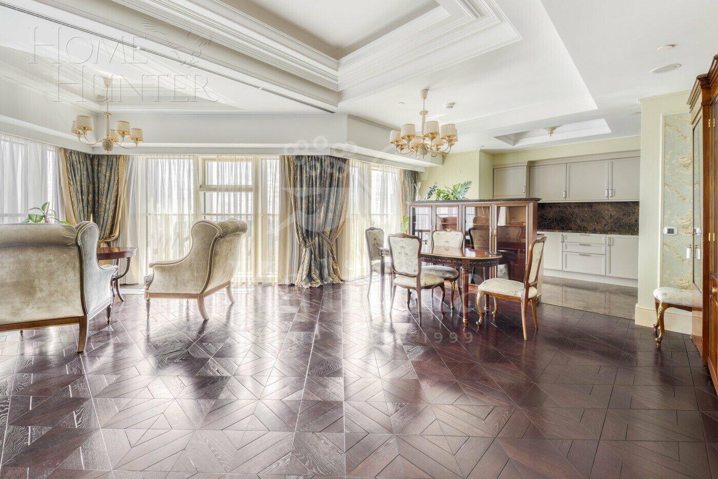 3-КОМН. АПАРТАМЕНТЫ С ОТДЕЛКОЙ 202 М² НА 55 ЭТАЖЕ