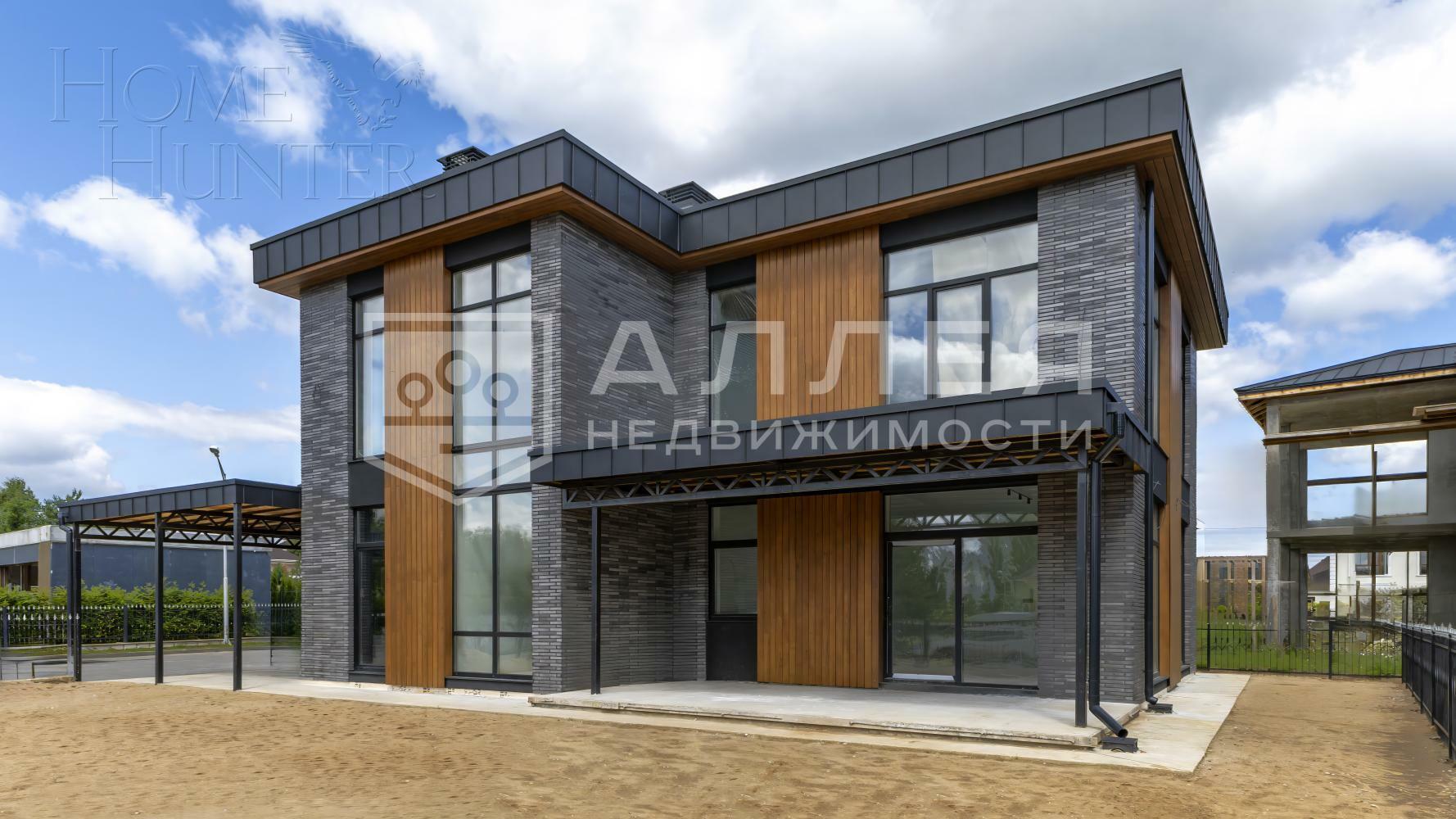 2-этажный коттедж 284 м² без отделки