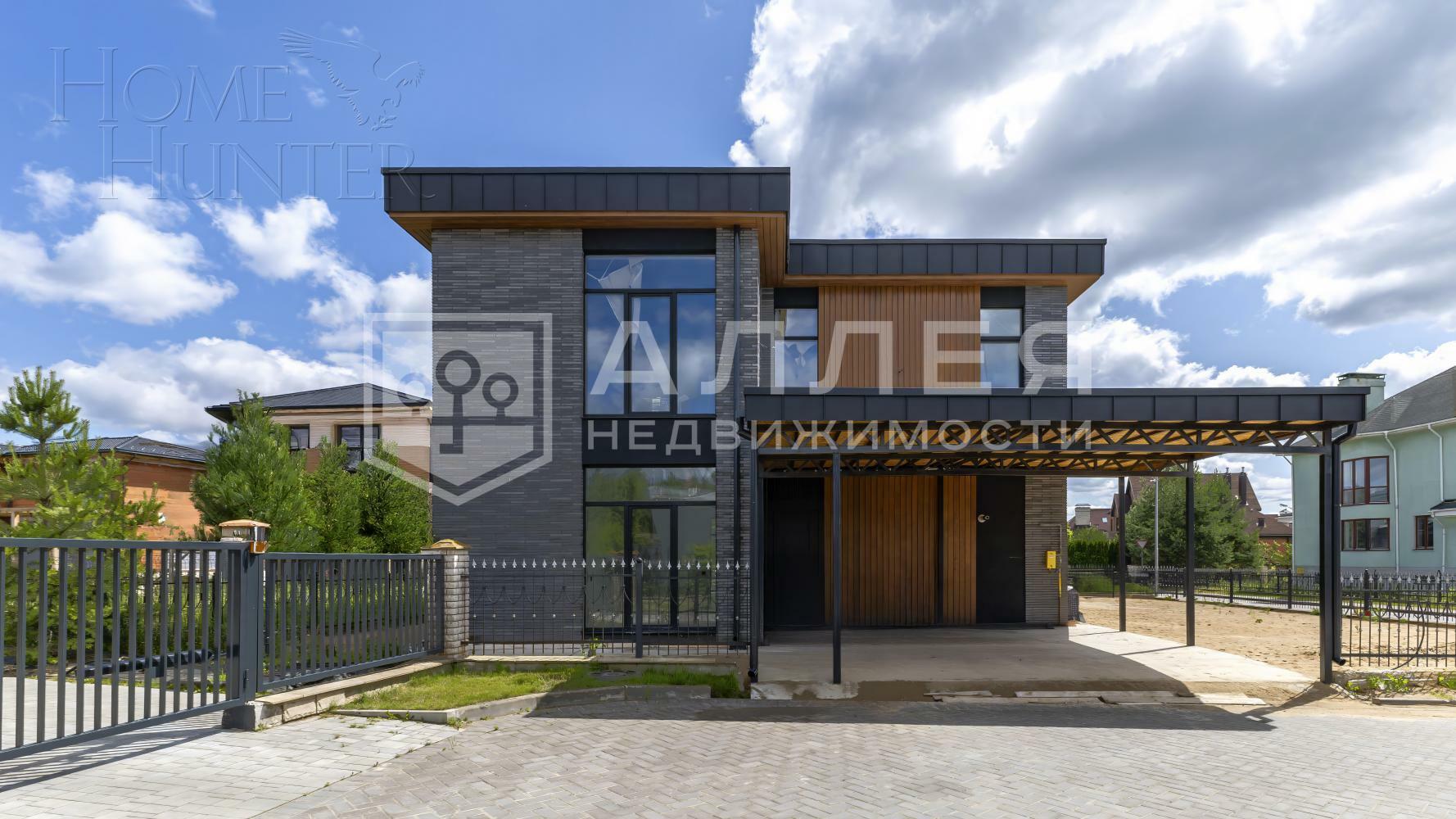 2-этажный коттедж 284 м² без отделки