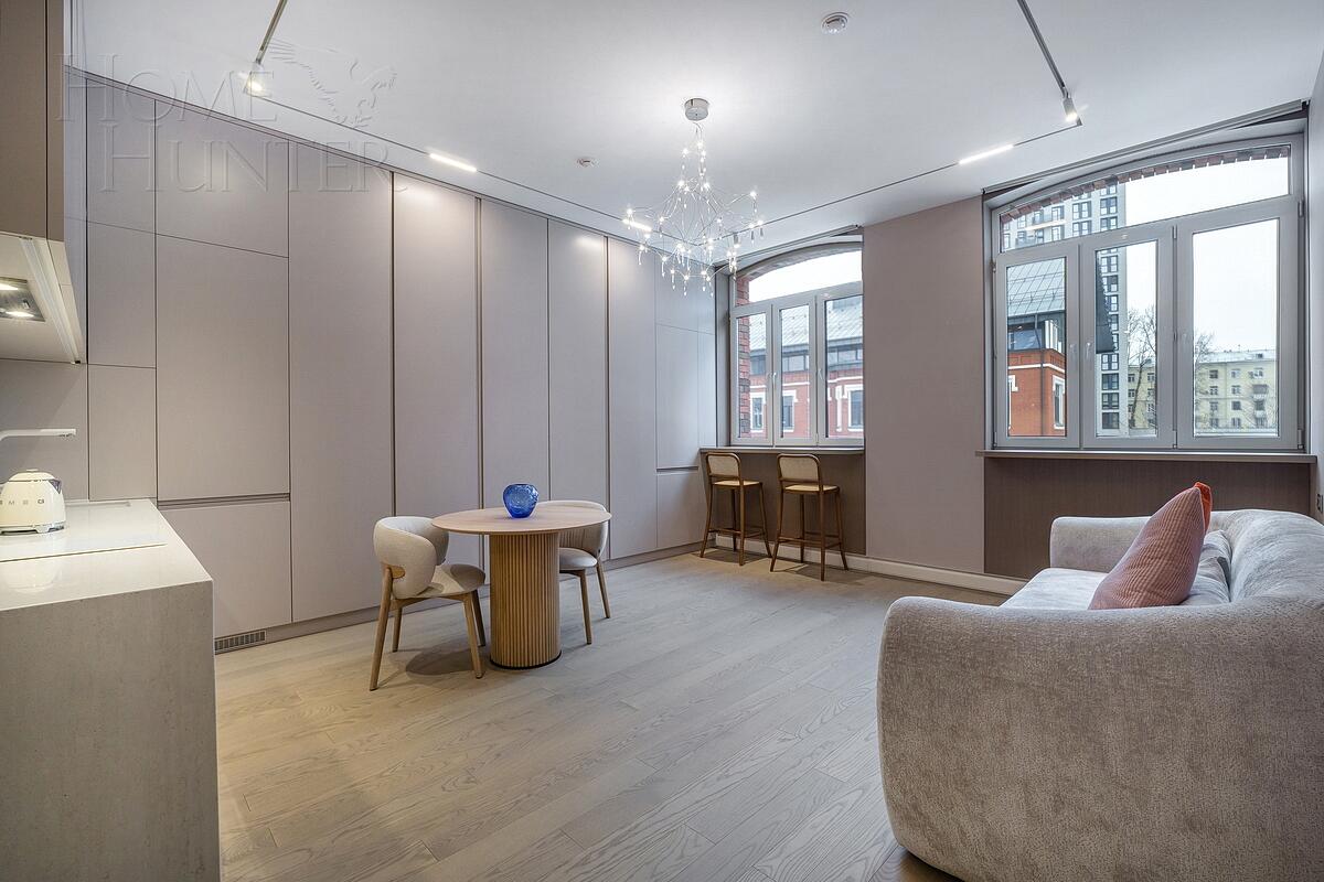 1-КОМН. АПАРТАМЕНТЫ С ОТДЕЛКОЙ 34.1 М² НА 2 ЭТАЖЕ