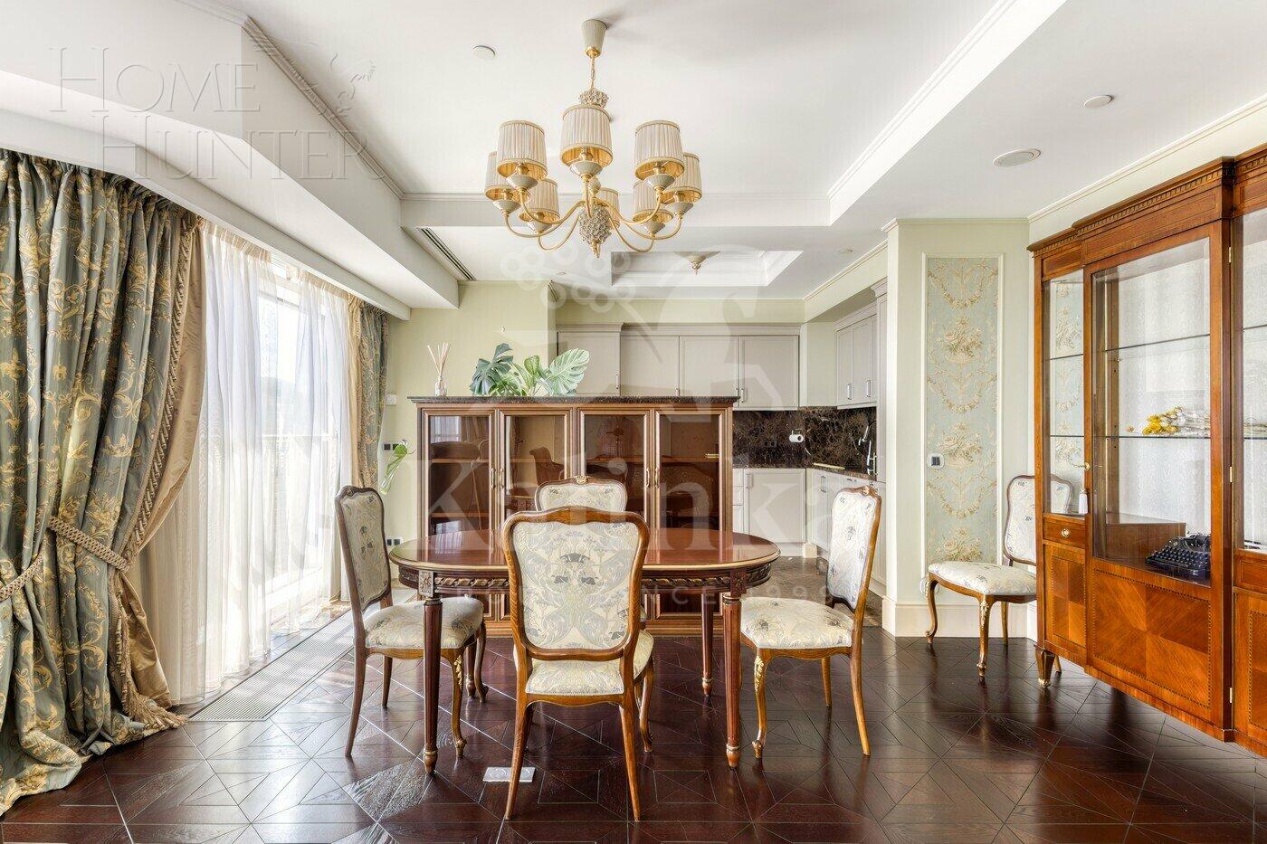 3-КОМН. АПАРТАМЕНТЫ С ОТДЕЛКОЙ 202 М² НА 55 ЭТАЖЕ