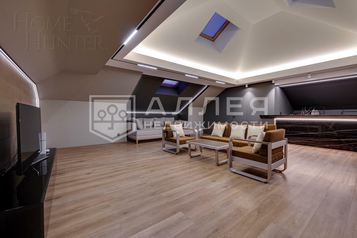 2-этажный коттедж 540 м² с отделкой