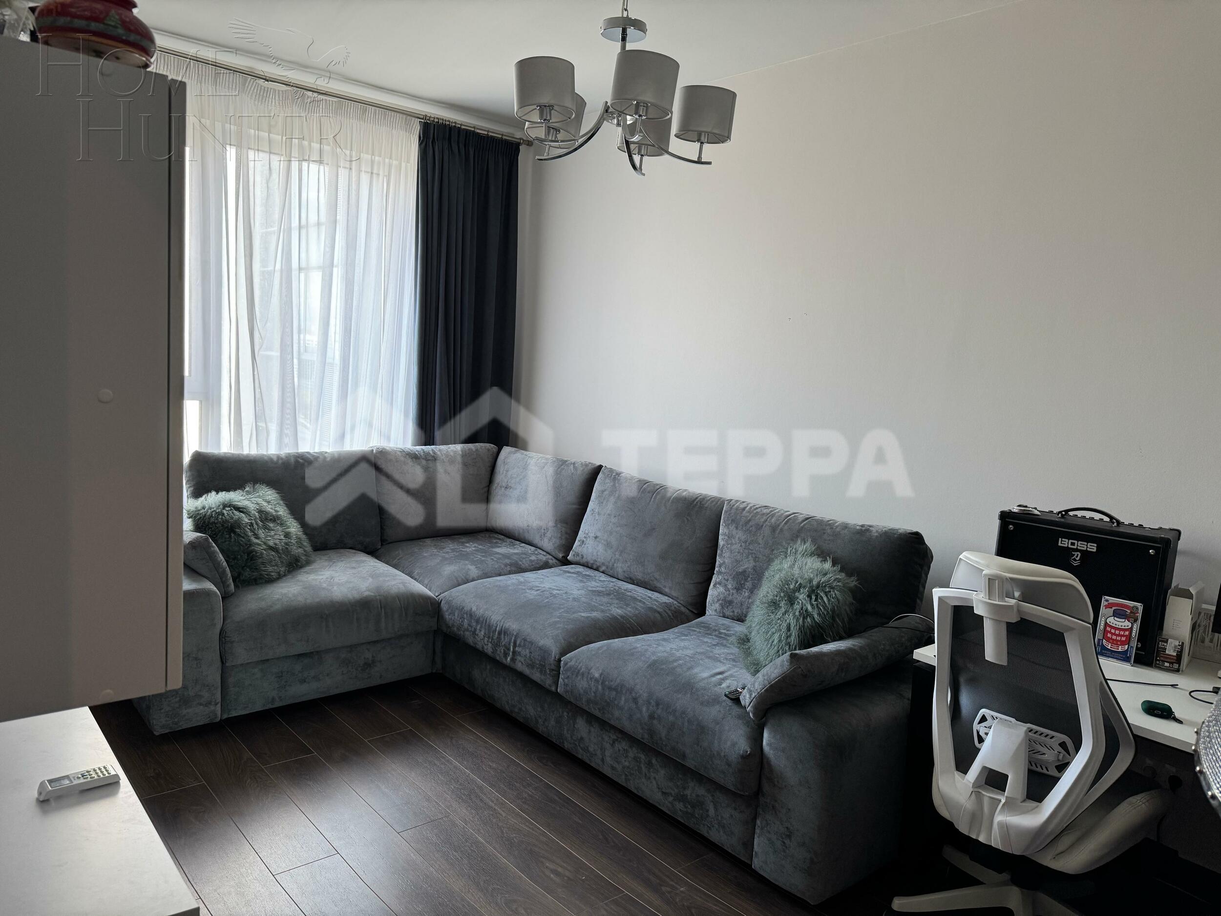 1-КОМН. КВАРТИРА С ОТДЕЛКОЙ 60 М² НА 17 ЭТАЖЕ