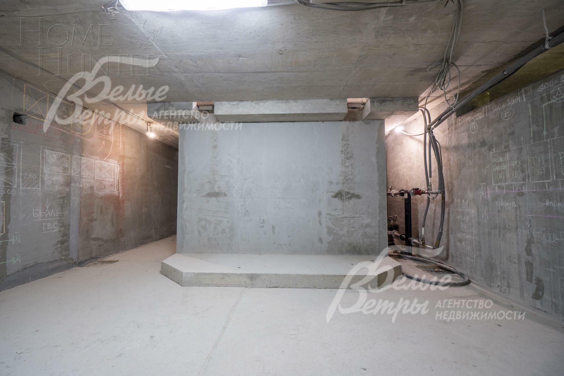 2-этажный коттедж 1 660 м² без отделки