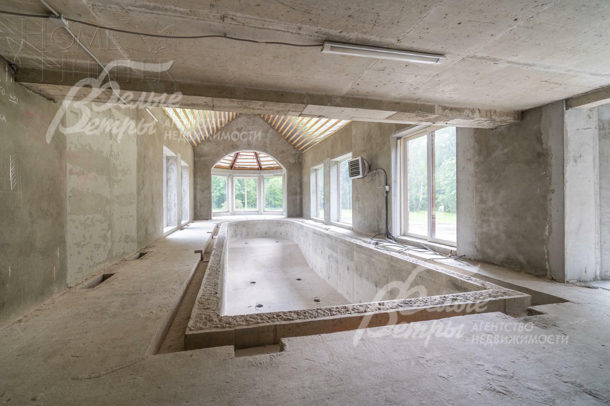 2-этажный коттедж 1 660 м² без отделки